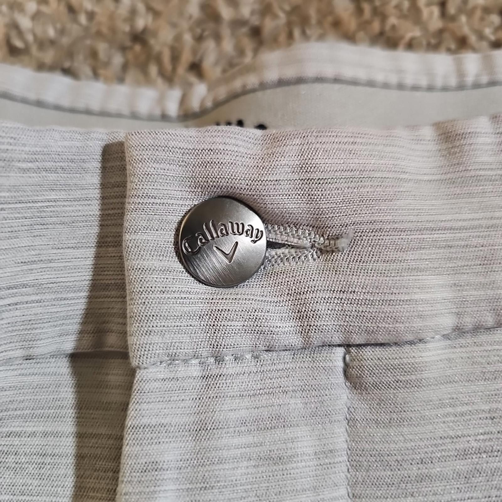 Callaway Callaway Golf Shorts 38 Heather Gray Silver Opti Dri Stretch Size US 38 / EU 54 - 2 Thumbnail