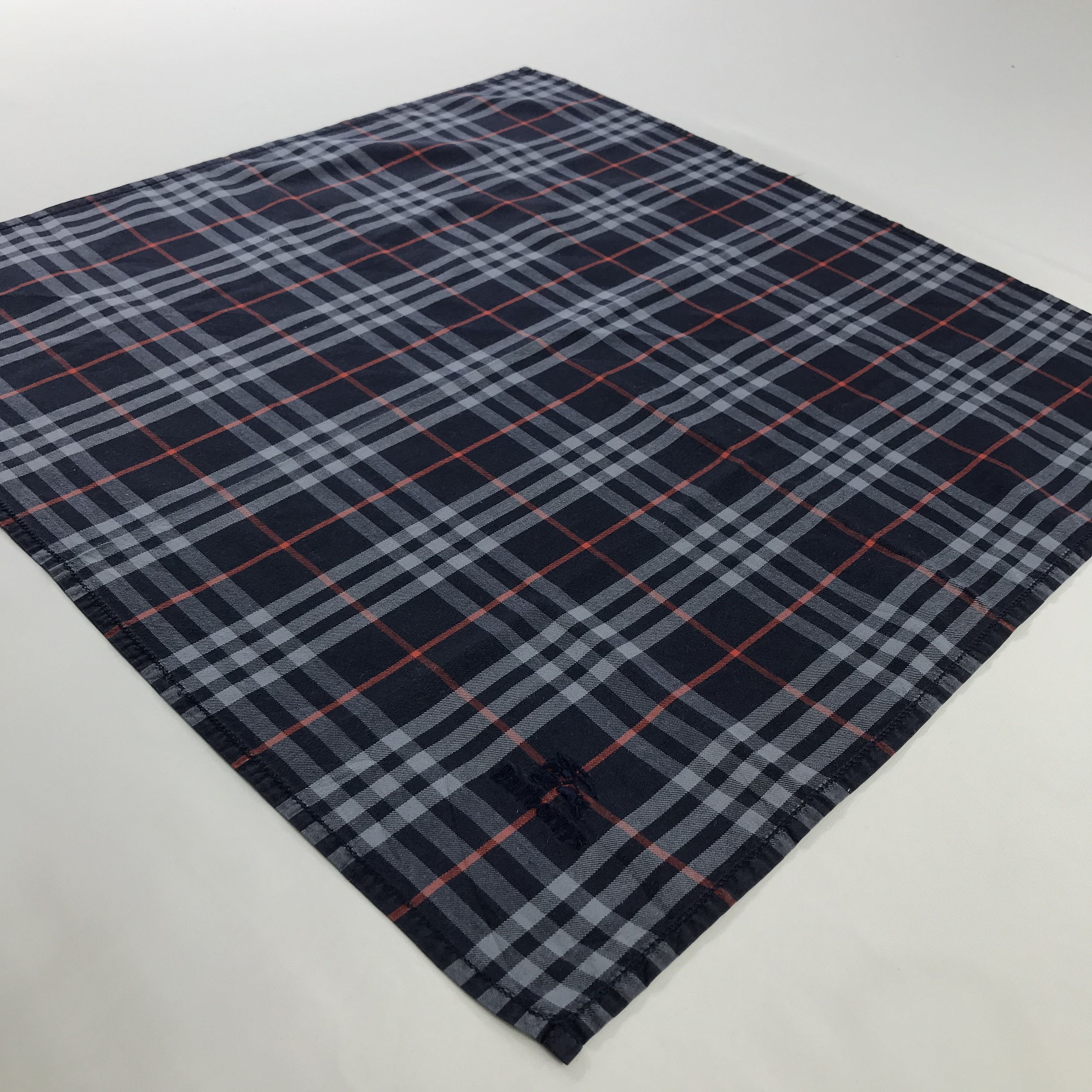 Burberry × Vintage Burberry Bandana / Handkerchief / Neckerchief - S732 Size ONE SIZE - 2 Thumbnail