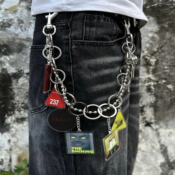 Jewelry Vintage Horror Film Keychain Wallet Chain Size ONE SIZE - 2 Thumbnail