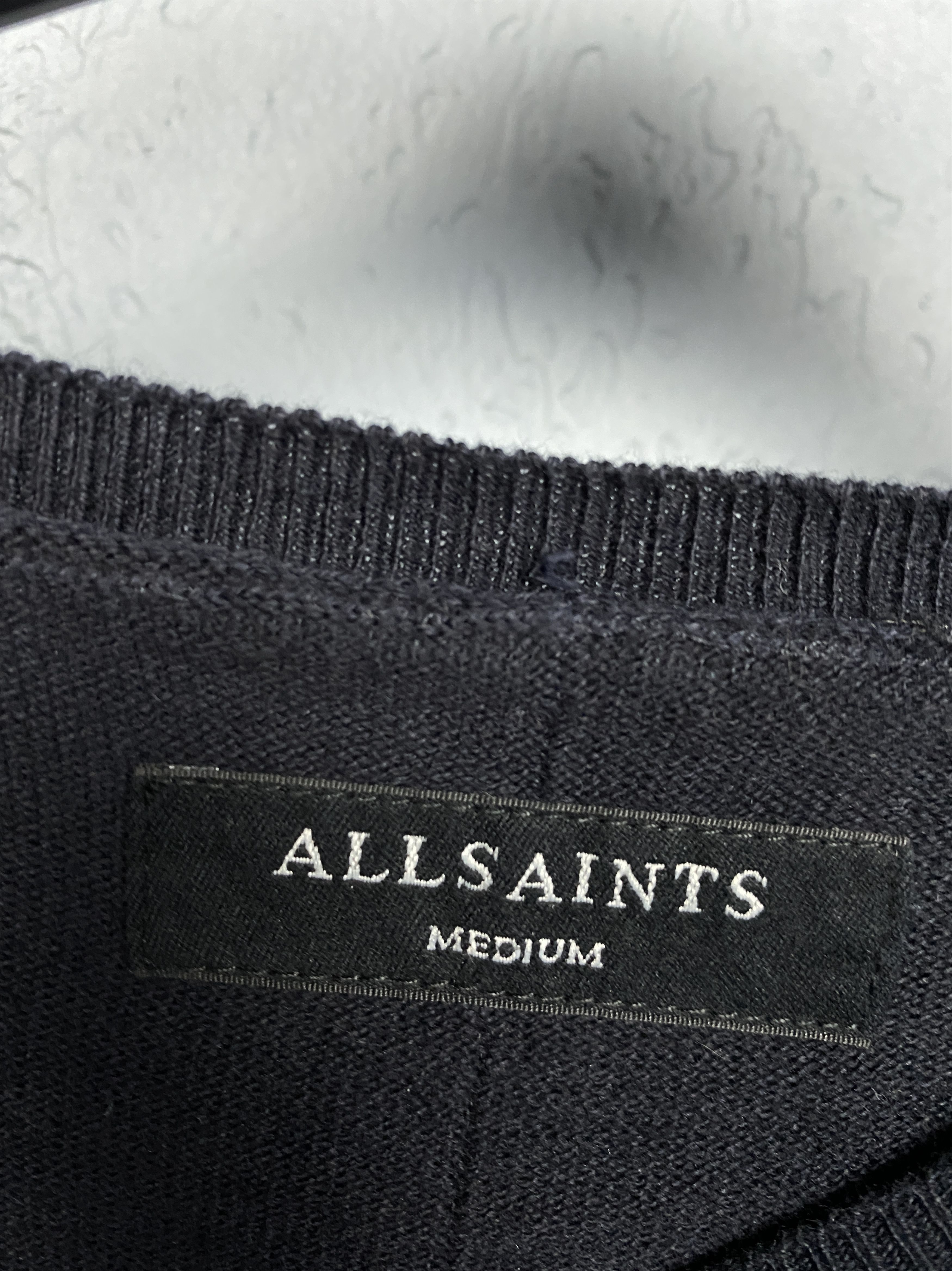 Allsaints Allsaints Mens Arden Crew Neck Knit Sweater Size US M / EU 48-50 / 2 - 3 Thumbnail