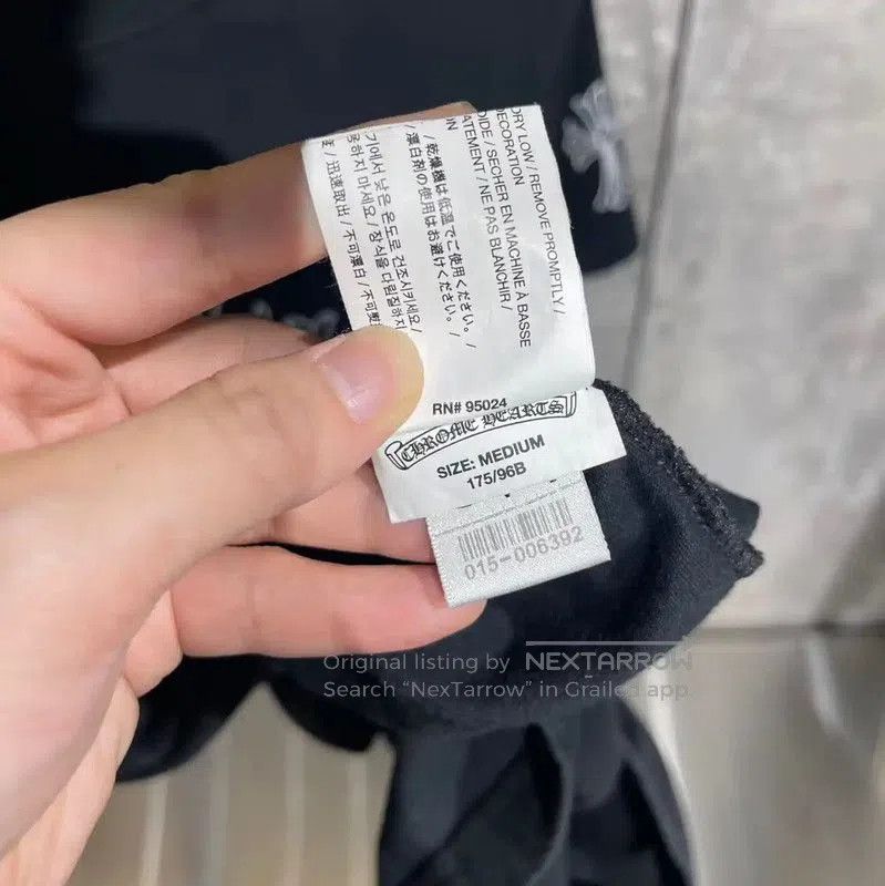 Chrome Hearts Chrome Hearts Black Cotton Men's T-Shirt . Size US M / EU 48-50 / 2 - 6 Thumbnail