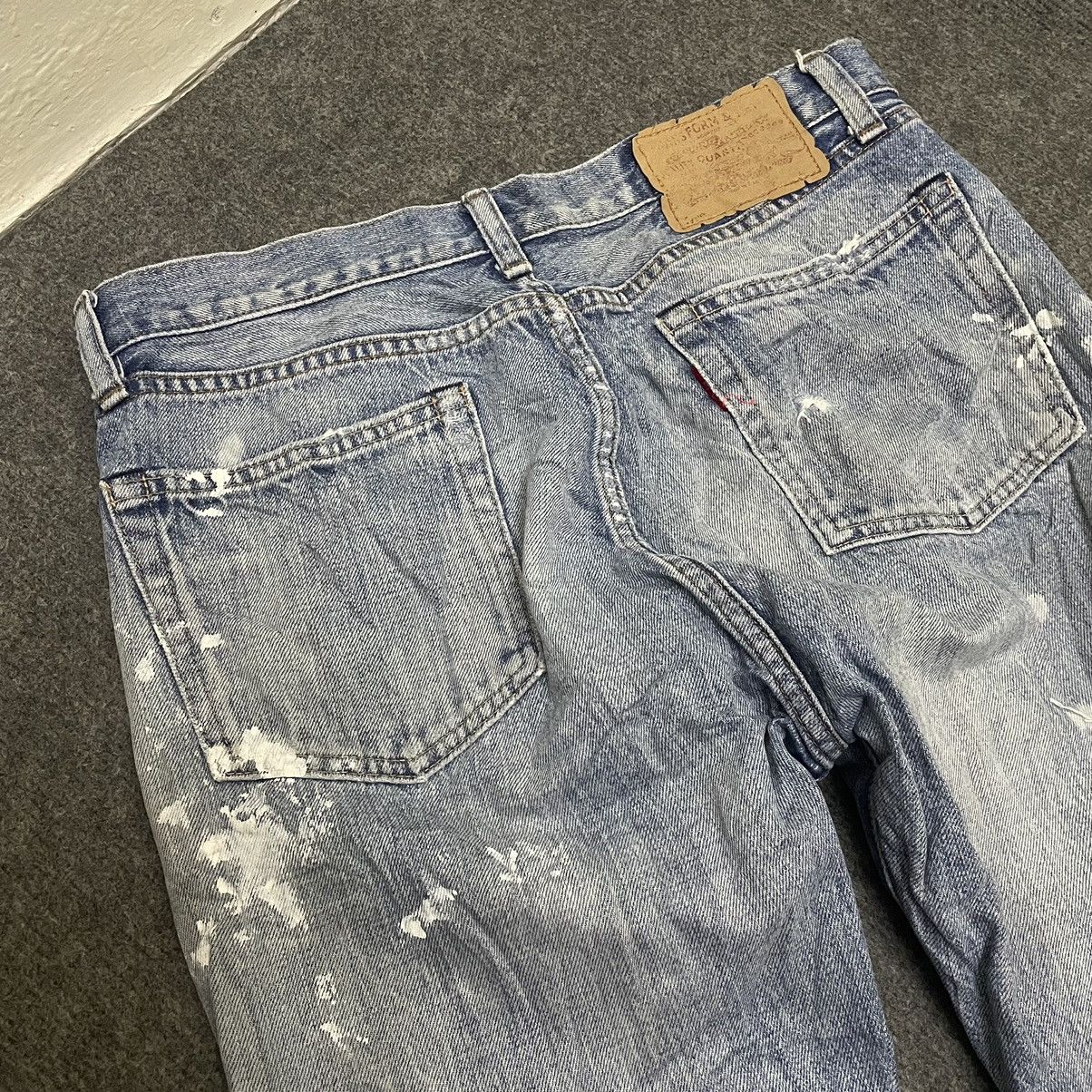 Hysteric Glamour × If Six Was Nine × Japanese Brand Vintage RNA Selvedge Paint Splattered Distressed Jeans Size US 31 - 12 Thumbnail