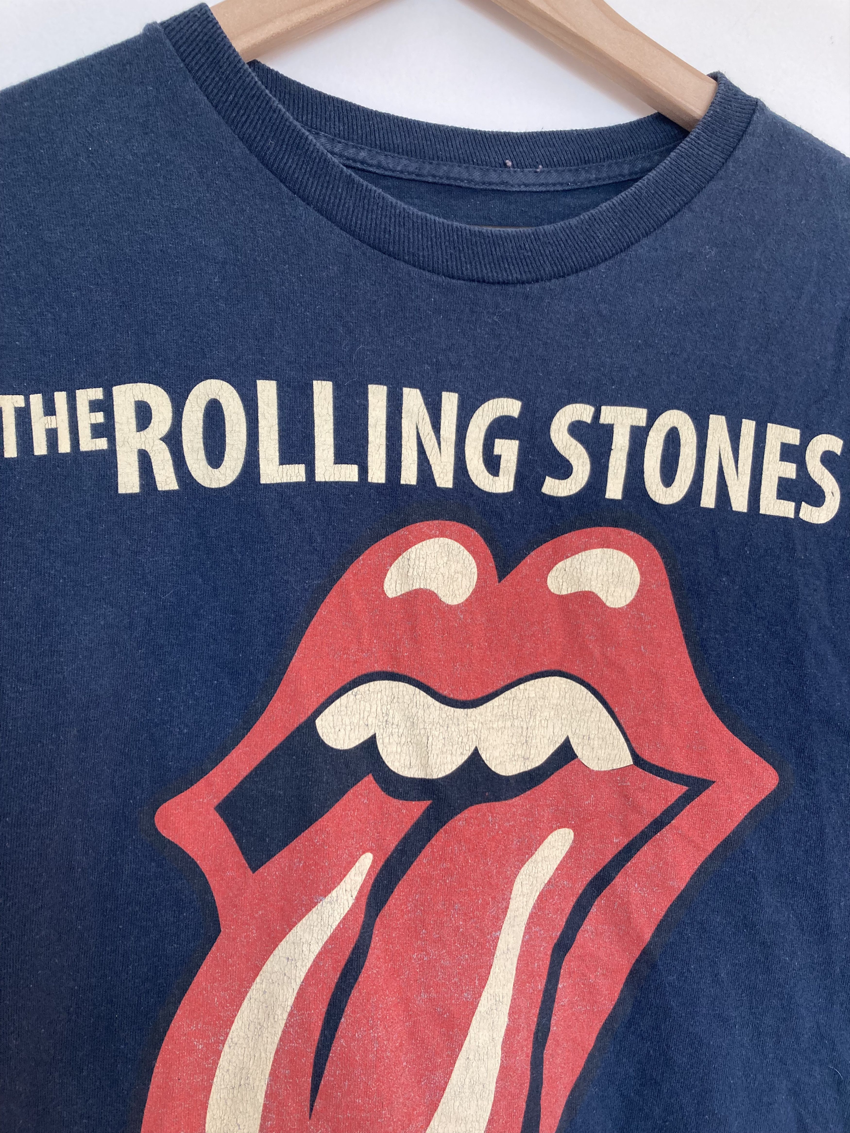 The Rolling Stones Rolling Stones 1975 US Tour Tongue Tee Medium M Size US M / EU 48-50 / 2 - 3 Thumbnail