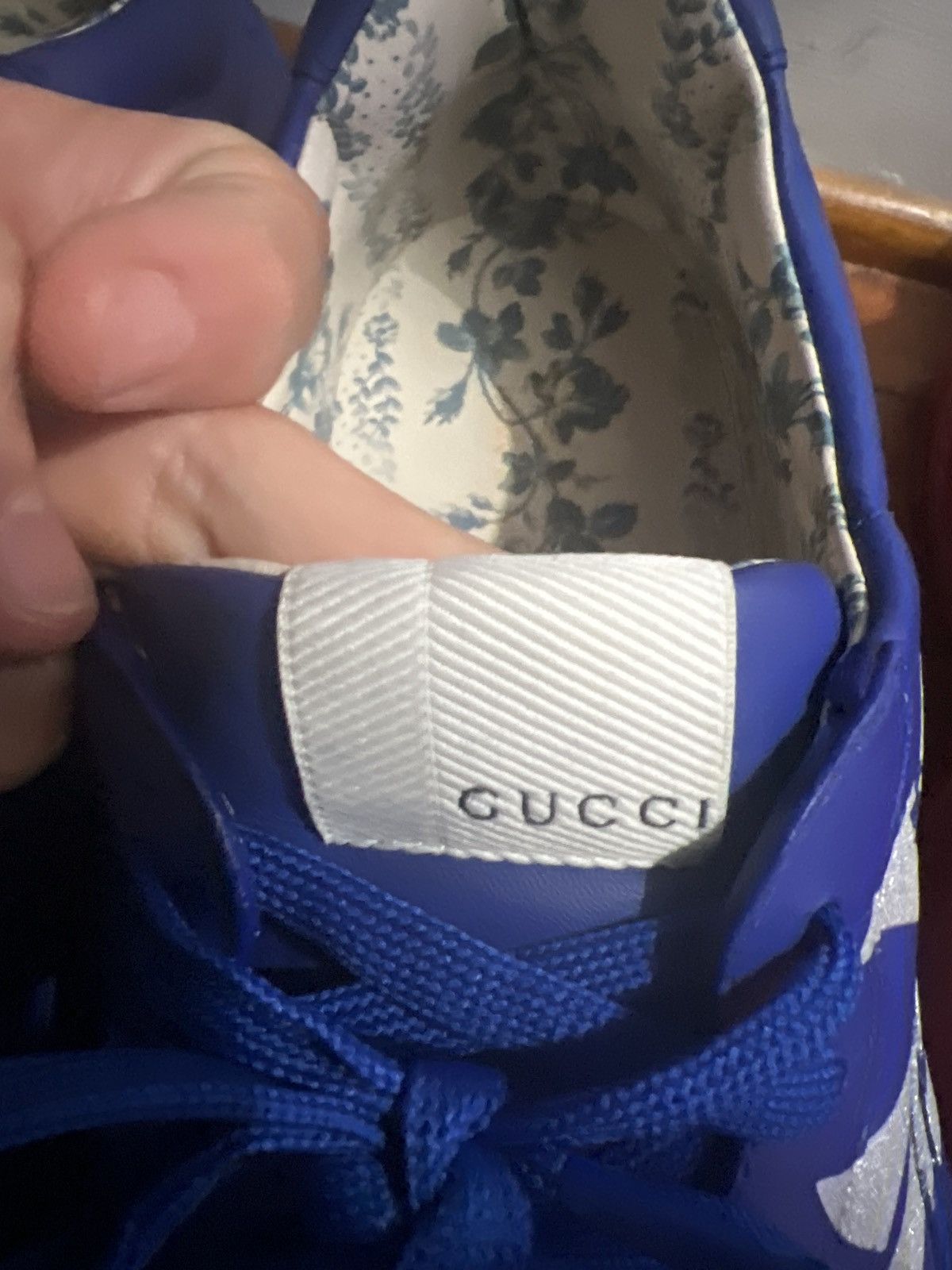Gucci Gucci Rhyton NY Yankees Blue Size US 13 / EU 46 - 10 Thumbnail