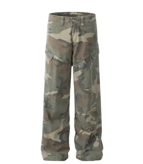 Japanese Brand × Jean Retro trendy street camouflage men's jeans y2k Size US 32 / EU 48 - 1 Thumbnail
