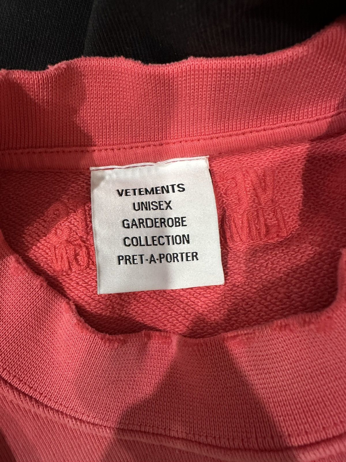 Vetements Vetements Iam not doing shit today sweatshirt pink Size US S / EU 44-46 / 1 - 6 Thumbnail