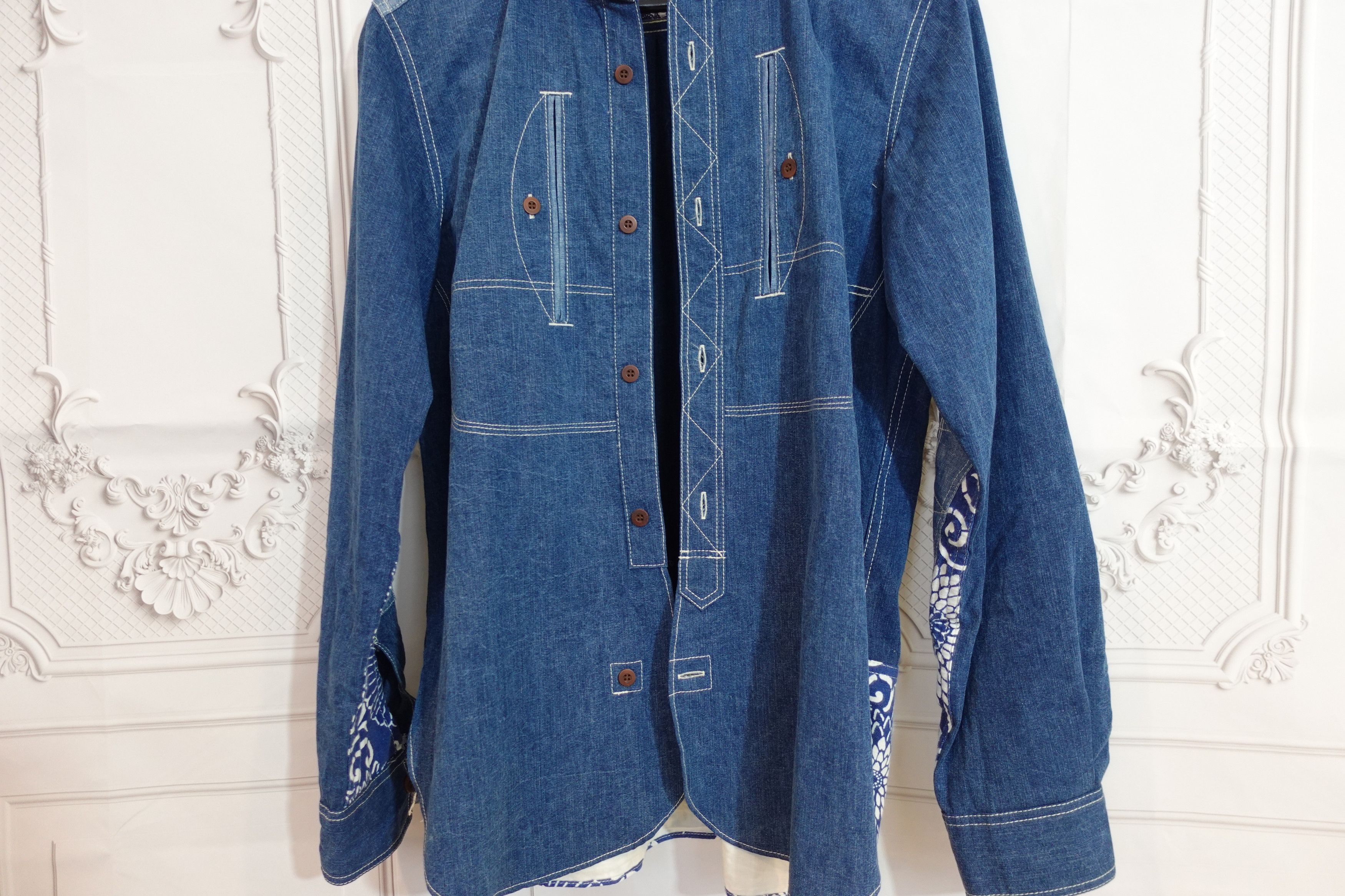 Junya Watanabe Junya Watanabe 2014 Bandana Long Sleeve Size US S / EU 44-46 / 1 - 2 Thumbnail