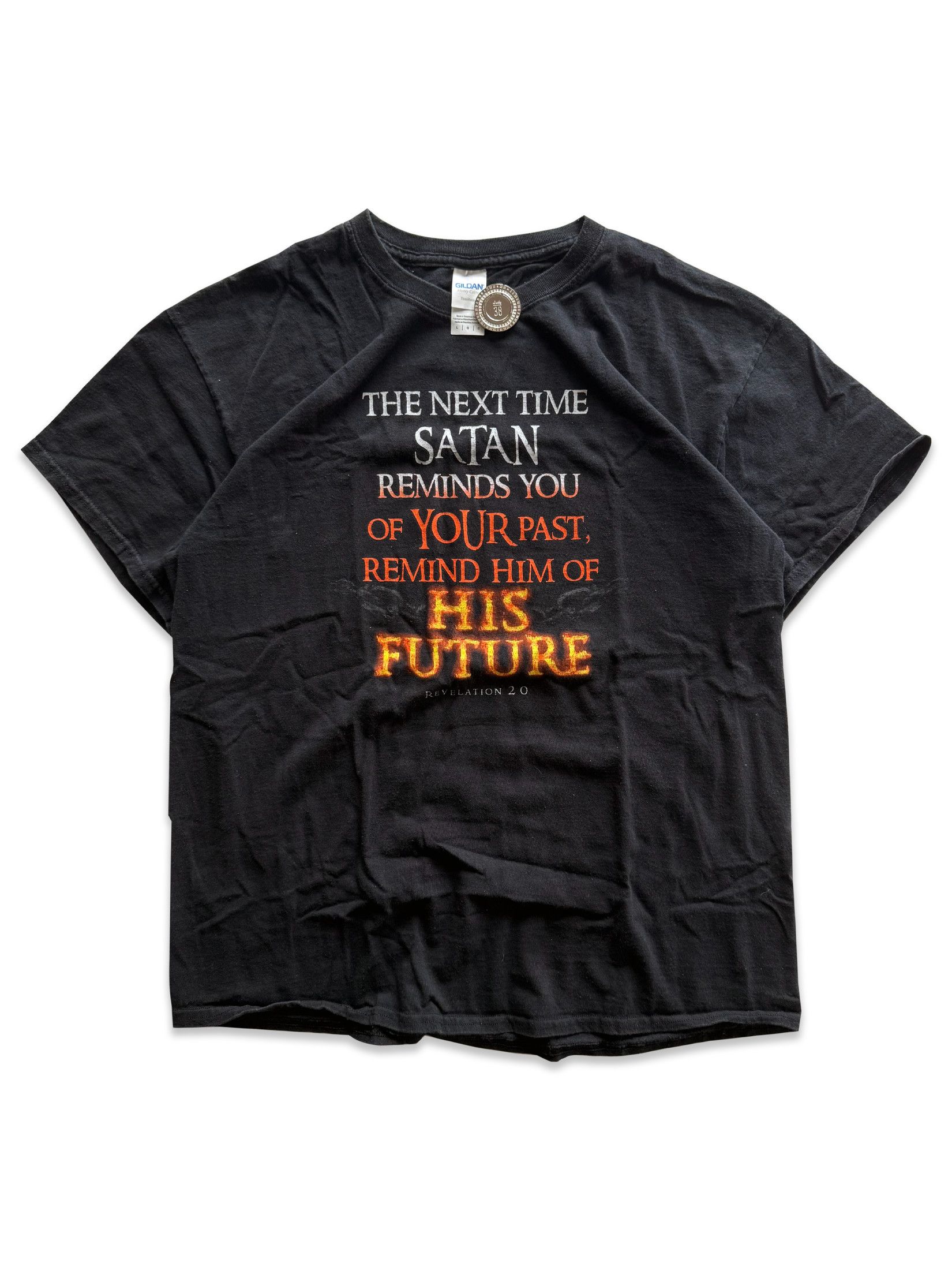 2000s Y2K Vintage Revelations Christian God Jesus Tee