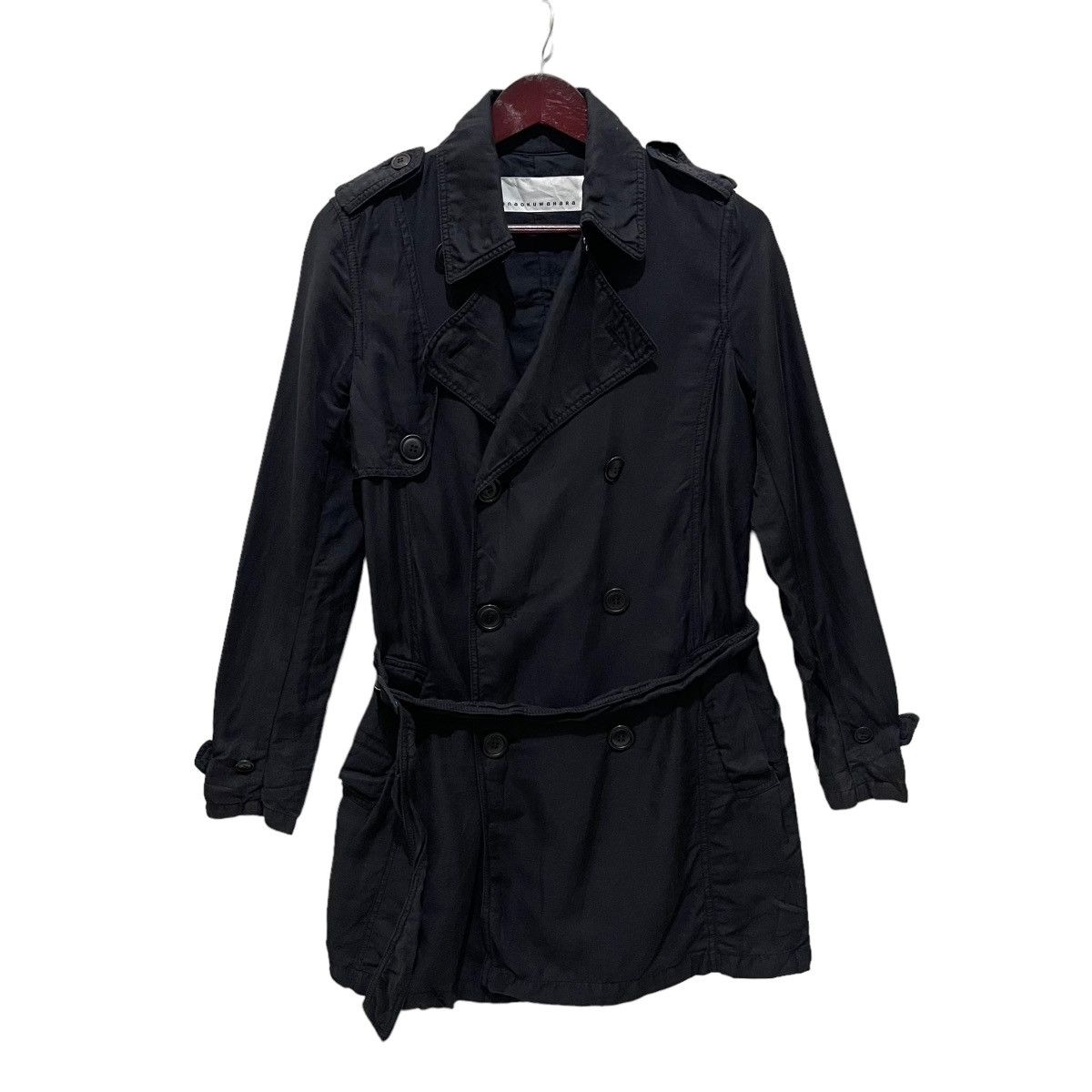 Issey Miyake × Japanese Brand × Sunao Kuwahara Vintage Issey Miyake Sunao Kuwahara Trench Coat Size M / US 6-8 / IT 42-44 - 2 Thumbnail