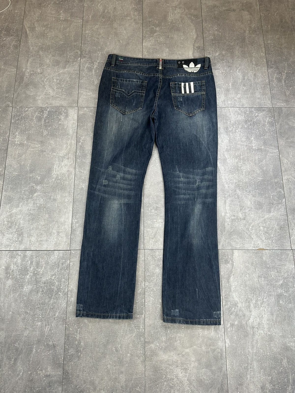 Adidas Diesel Streetwear Men s Adidas x Diesel vintage denim jeans pants Grailed