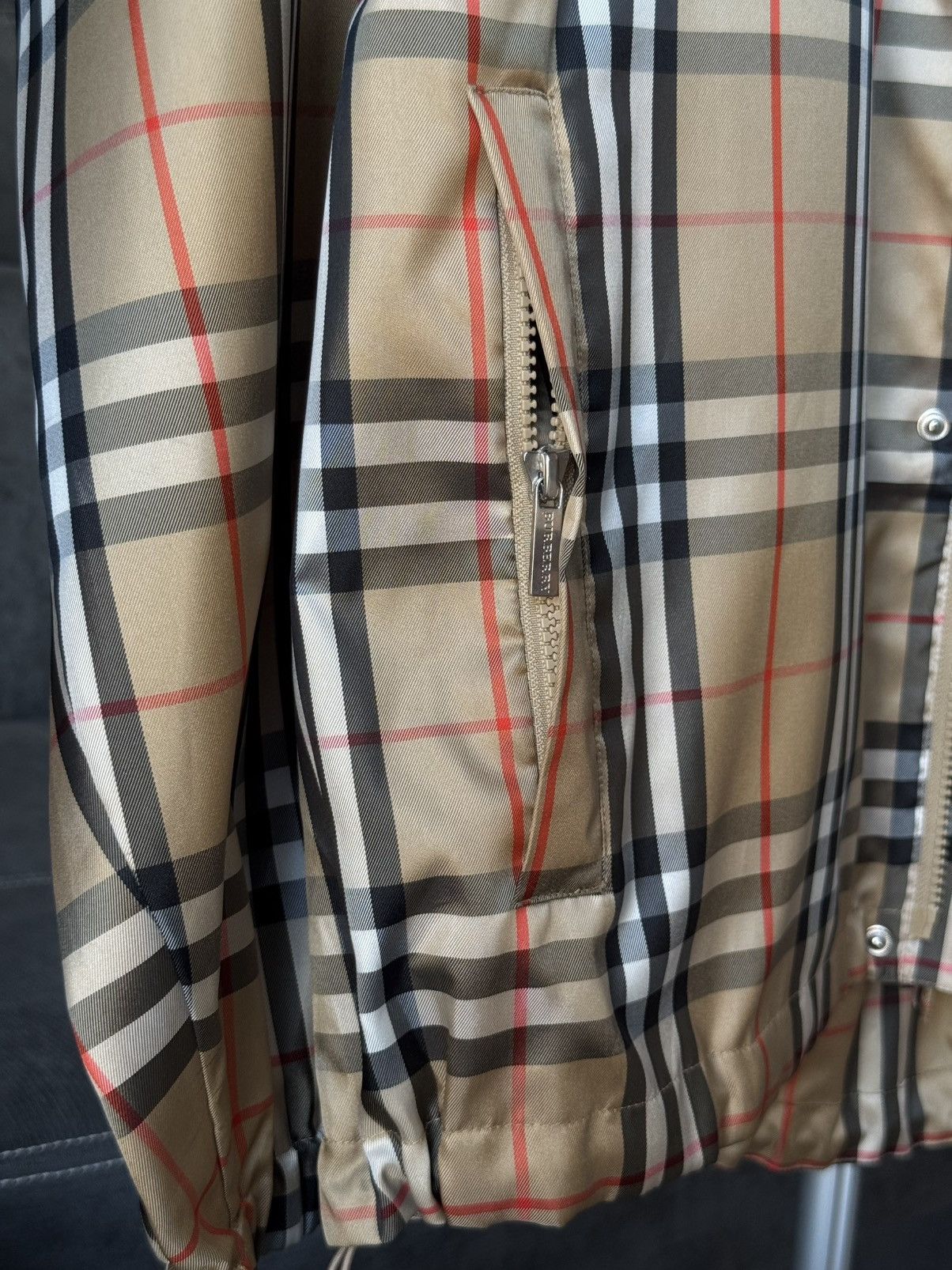 Burberry Burberry Golf Nova Check Light Jacket Polyester Size US XL / EU 56 / 4 - 10 Thumbnail