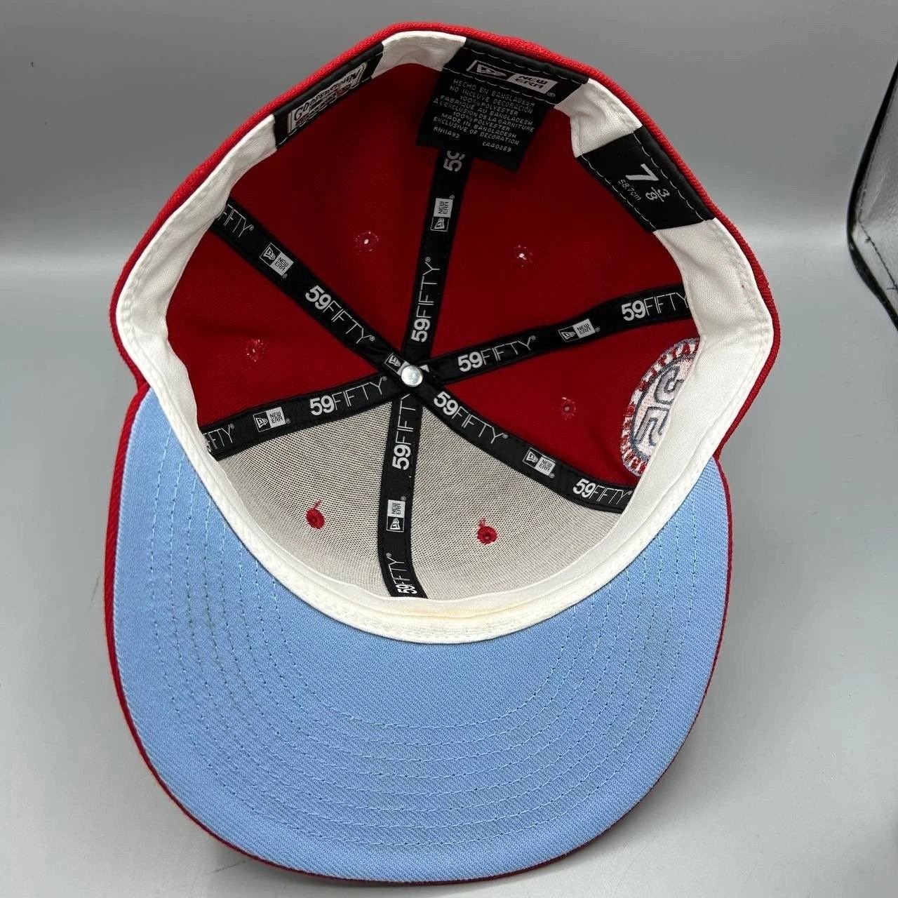 New Era Seattle Mariners Hat Men 7 3/8 59Fifty New Era MLB Fitted Size ONE SIZE - 2 Thumbnail