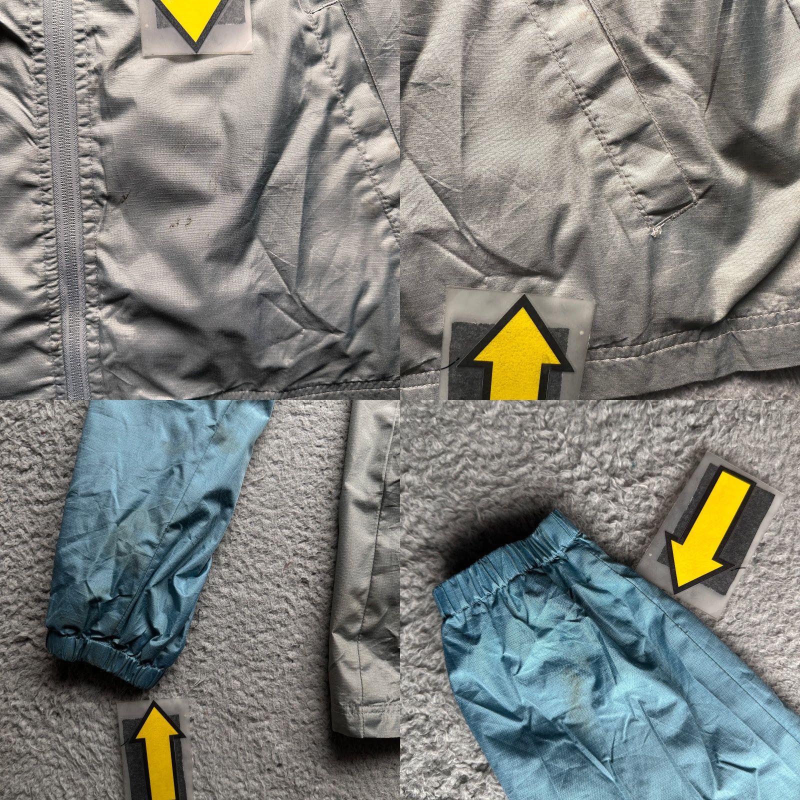 Vissla Vissla Windbreaker Jacket Men M Camper Eco Blue Gray Hooded Vintage: No, M, Regular Fit Size US M / EU 48-50 / 2 - 8 Thumbnail