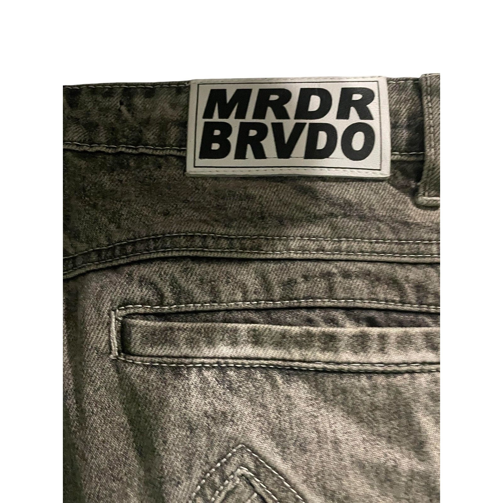 Who Decides War Who Decides War 'Wing Organza' Denim Jeans Size US 32 / EU 48 - 4 Thumbnail