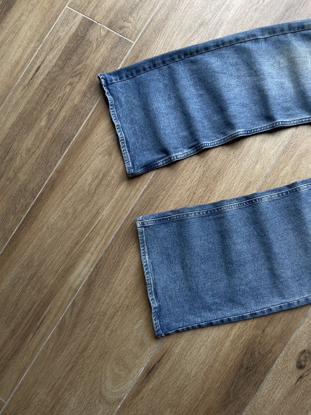 Vintage Vintage Flared Jeans Dirty Avant Garde Slim Japanese wide Size US 32 / EU 48 - 6 Thumbnail