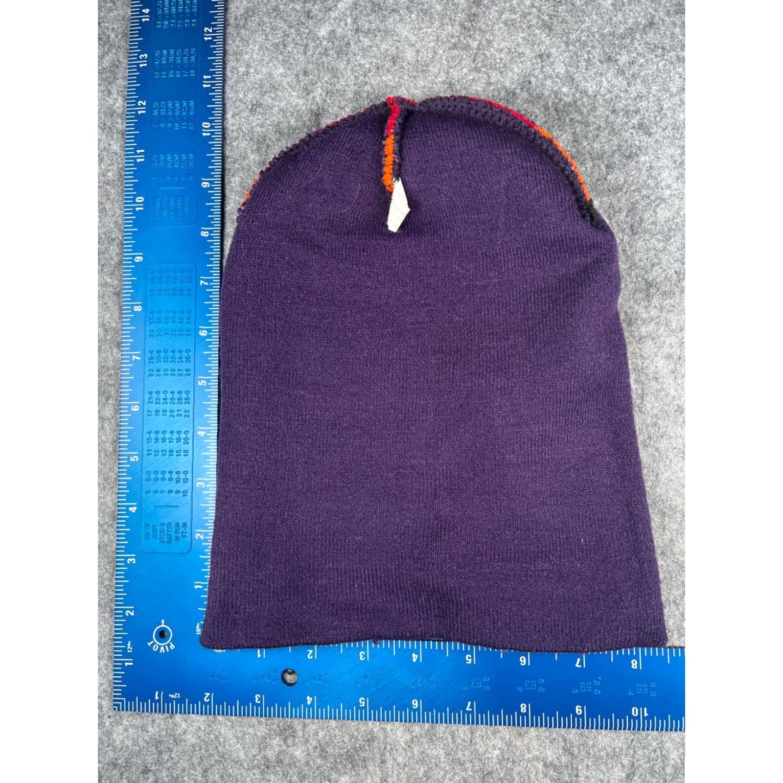 Rainbow Unbranded Pride Rainbow Beanie Toque Adult One Size Multicolor Knit 100% Acrylic Beanie Outdoor Ski Size ONE SIZE - 4 Thumbnail