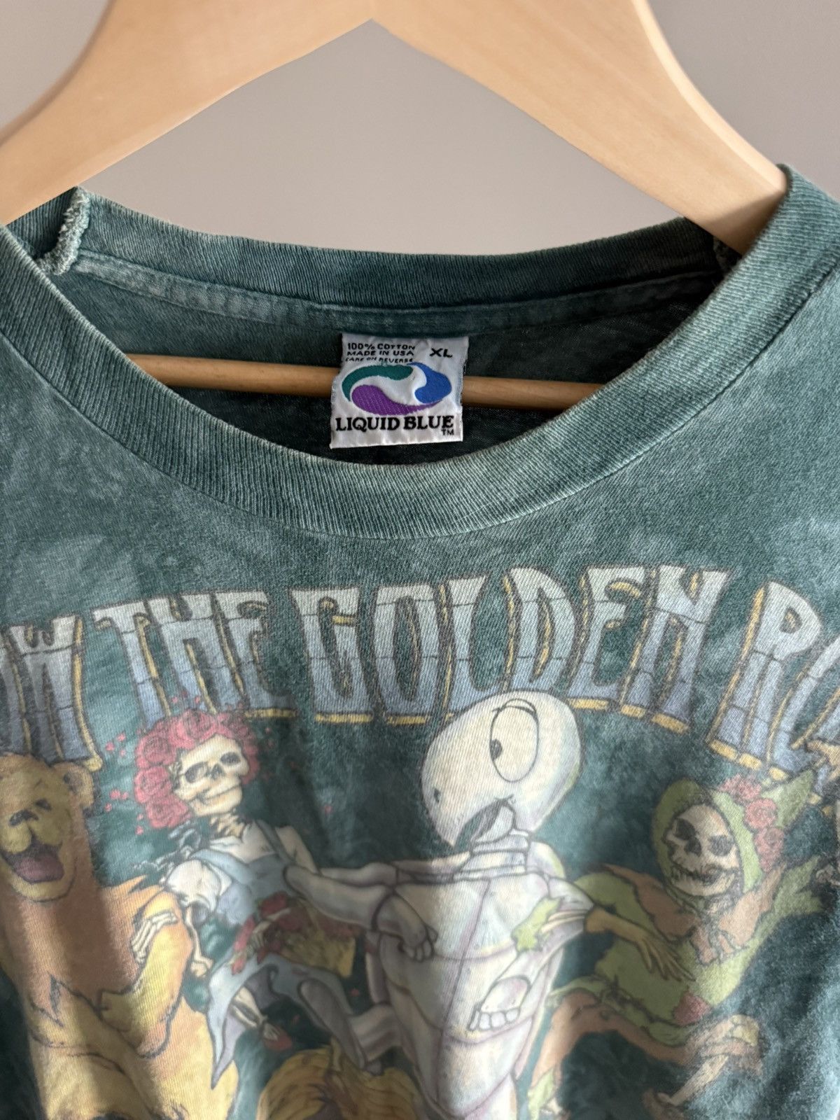Band Tees × Grateful Dead × Vintage Vintage Usa Made Grateful Dead Wizard of Oz Tshirt Size US XL / EU 56 / 4 - 7 Thumbnail