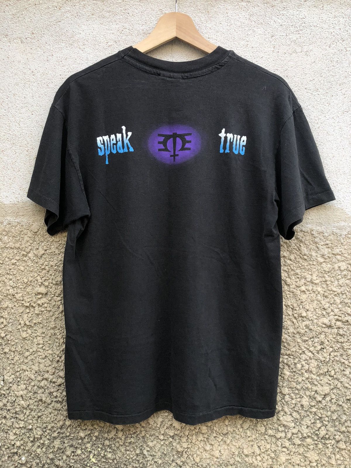 Band Tees × Melissa × Vintage Rare!! Vintage 90s Melissa "Speak True" Tshirt Size US M / EU 48-50 / 2 - 2 Thumbnail