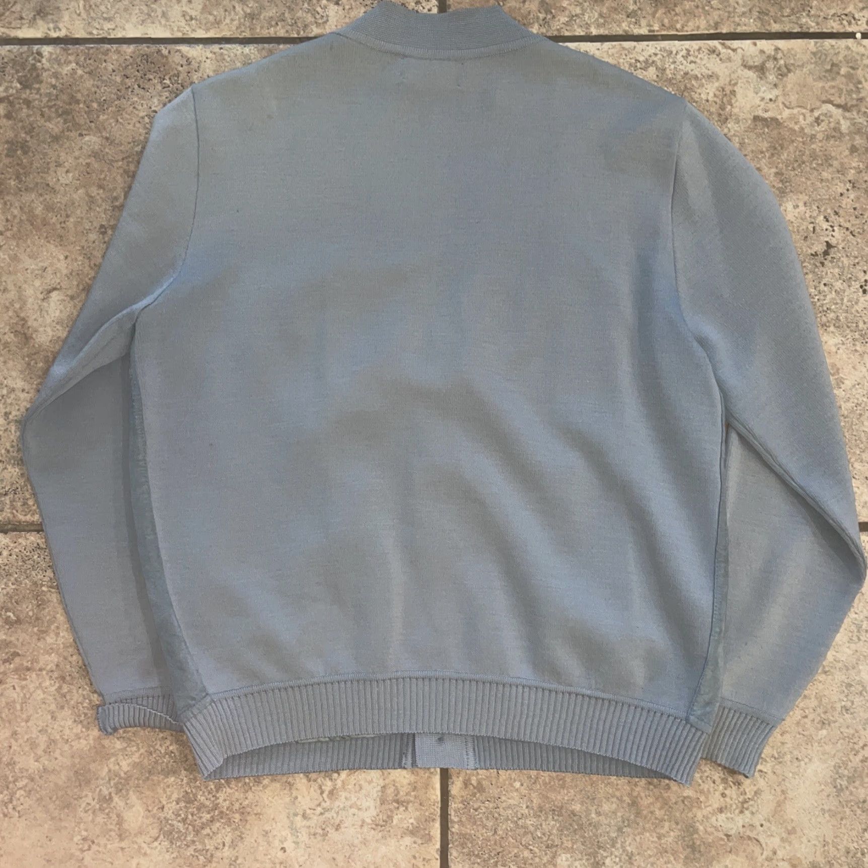Vintage The Highlander Blue Button Cardigan Mens M Size US M / EU 48-50 / 2 - 4 Thumbnail