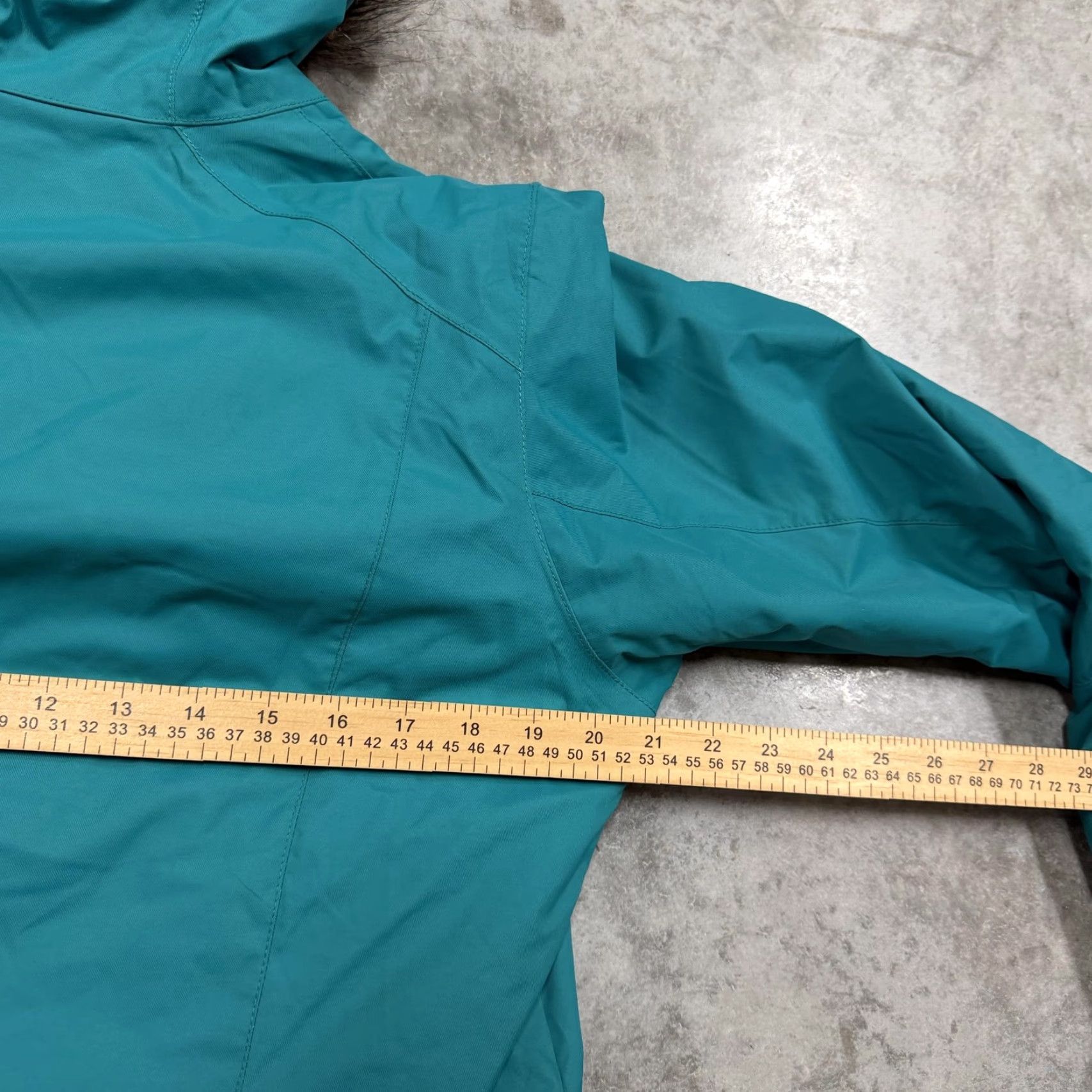 Vintage Columbia Jacket Womens Small Blue Hooded Faux Fur Trim Insulated Parka Winter Size S / US 4 / IT 40 - 6 Thumbnail