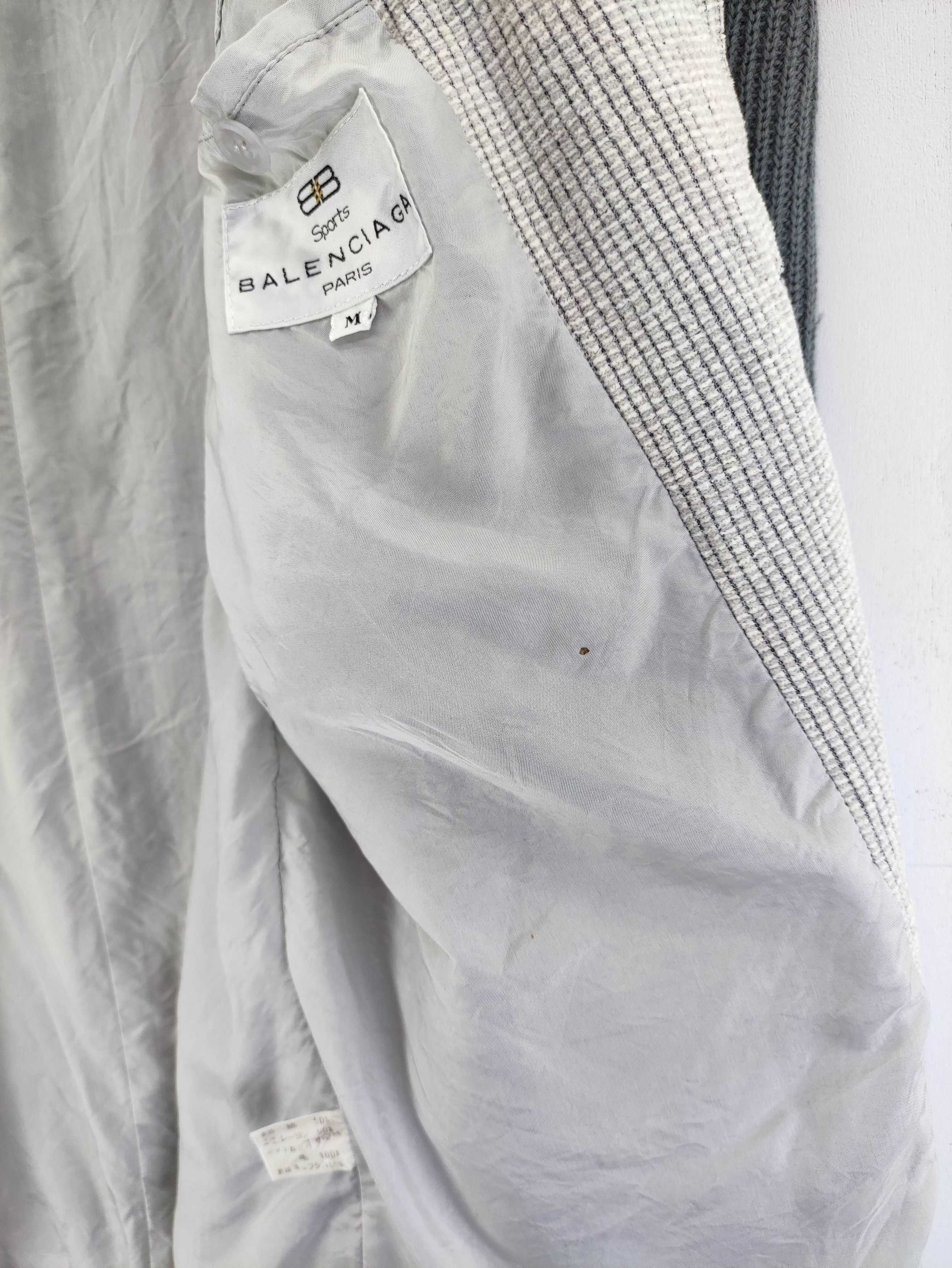 Balenciaga Balenciaga Sports Color Block Distressed Jacket Button Up Size US L / EU 52-54 / 3 - 13 Thumbnail