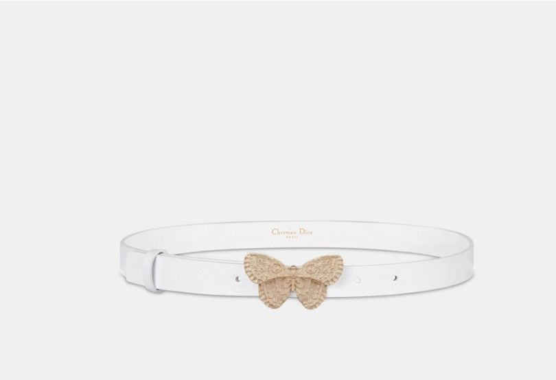 Dior o1w1db10425 B04696W Size: OS / Metamorphose Belt in White Size ONE SIZE - 2 Thumbnail