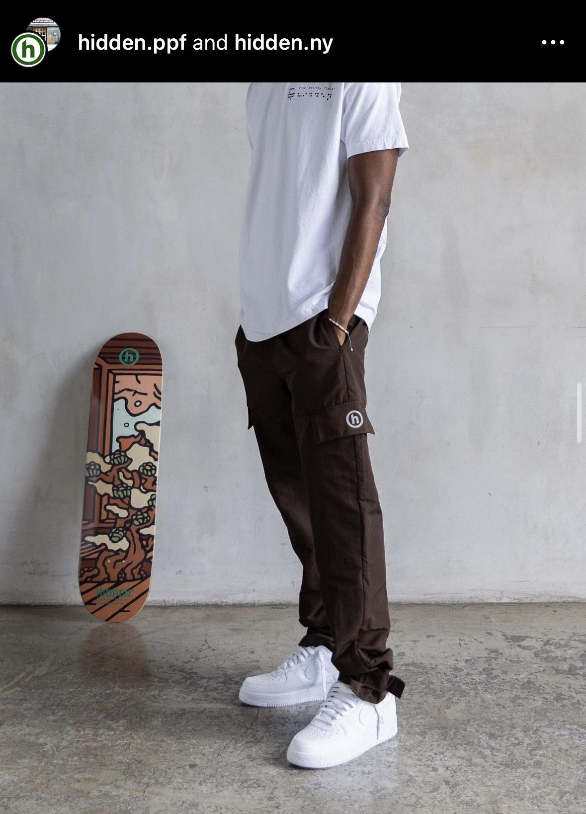 HIDDEN HIDDEN NY Cargo Tech Pant Trousers Size US 30 / EU 46 - 7 Thumbnail