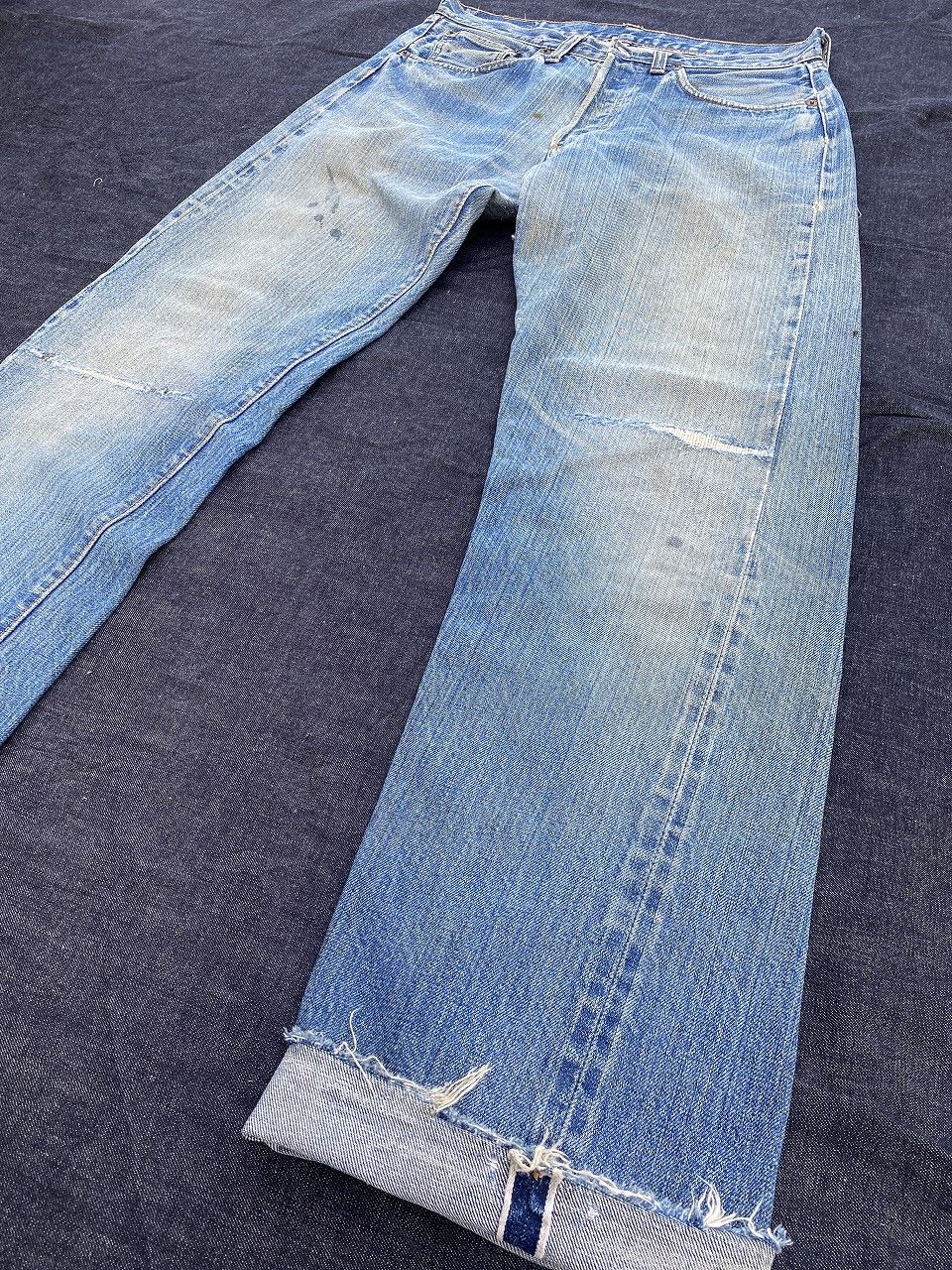 Levi's Vintage 70s Levis 501 Redline #6 Selvedge Jeans Single Size US 32 / EU 48 - 5 Thumbnail