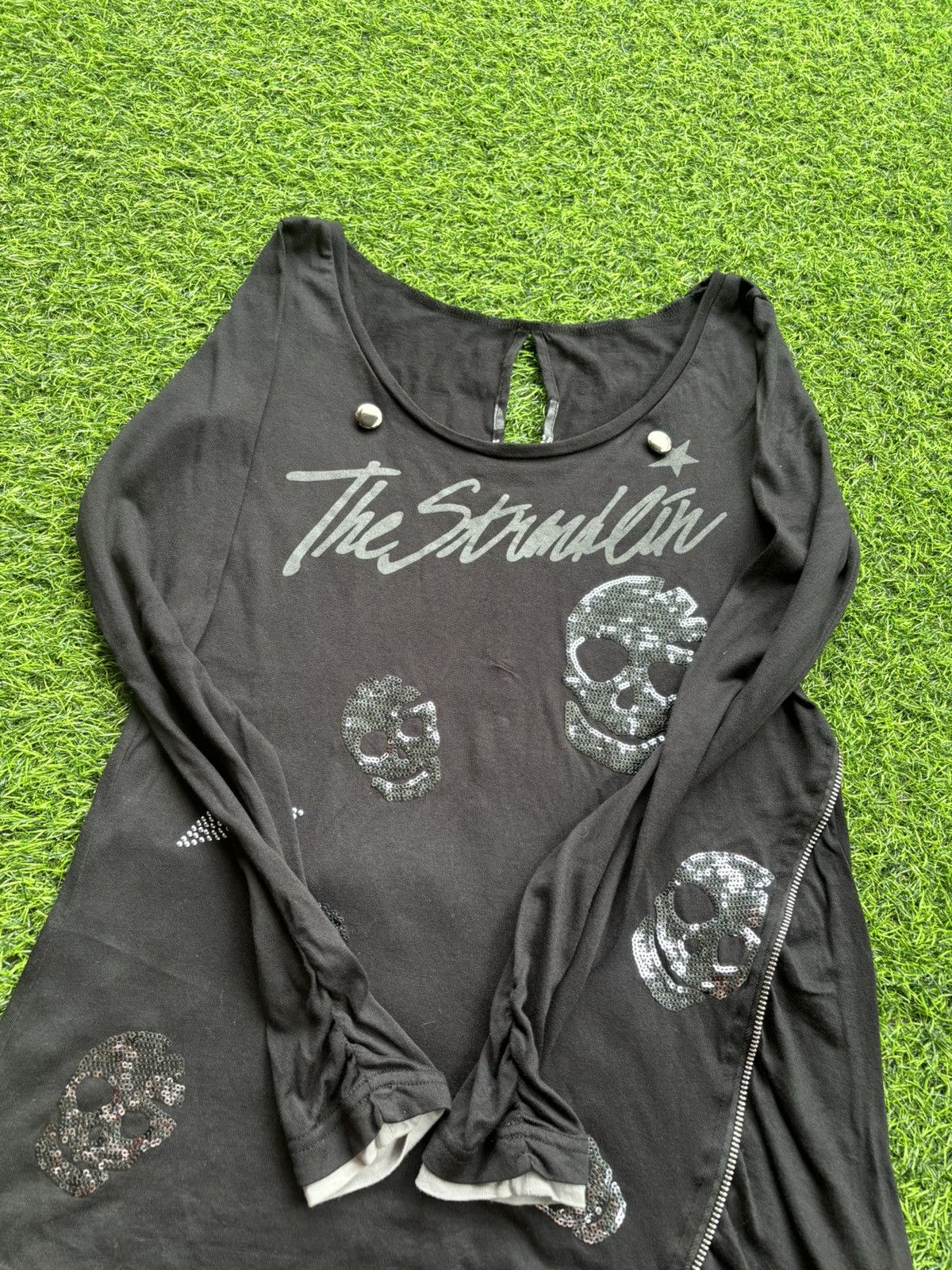 If Six Was Nine Y2k Maison Gilfy Skull Ifsixwasnine Punk Style Longsleeve Size M / US 6-8 / IT 42-44 - 4 Thumbnail