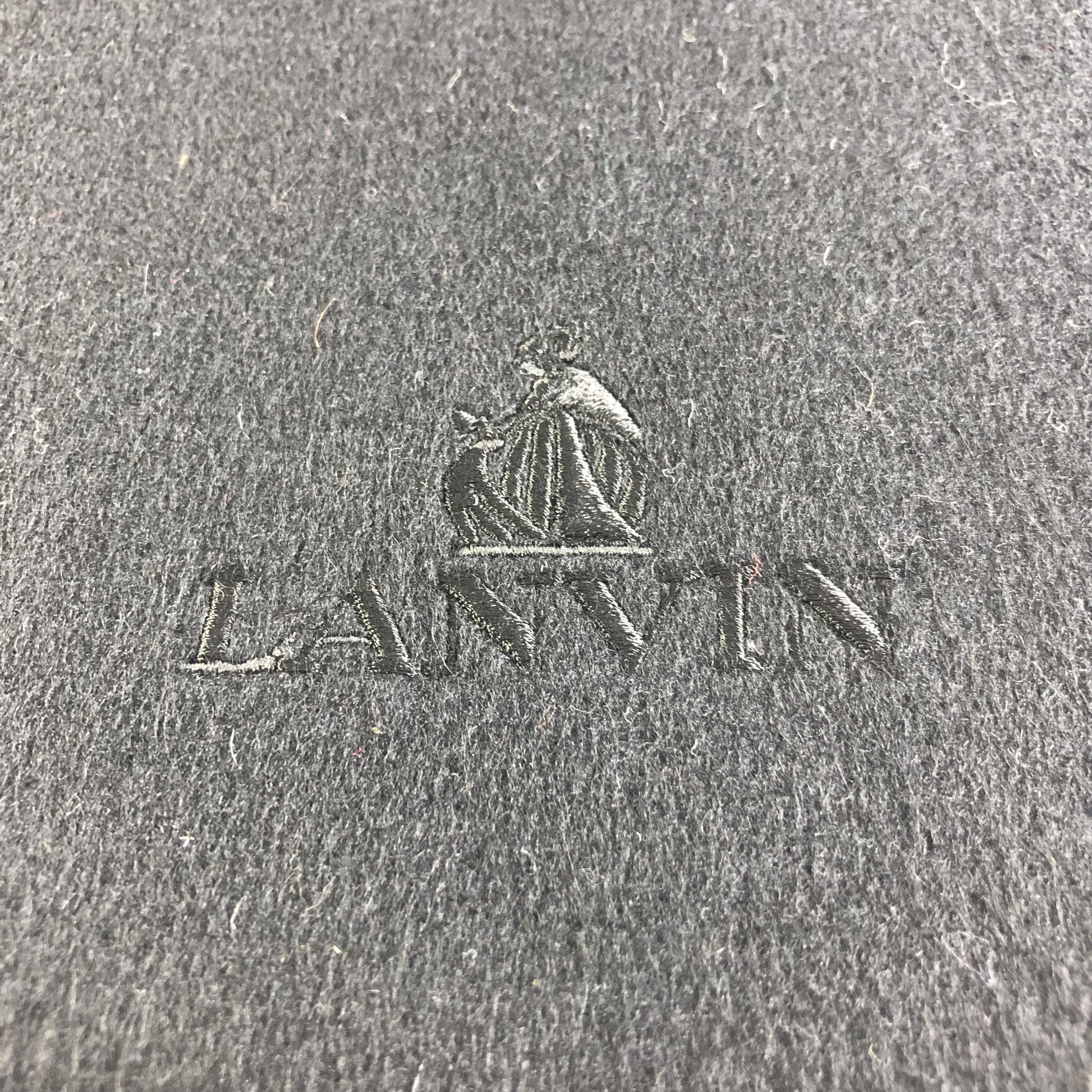 Lanvin Lanvin Cashmere Scarf Muffler Neckwear V2297 Size ONE SIZE - 4 Thumbnail