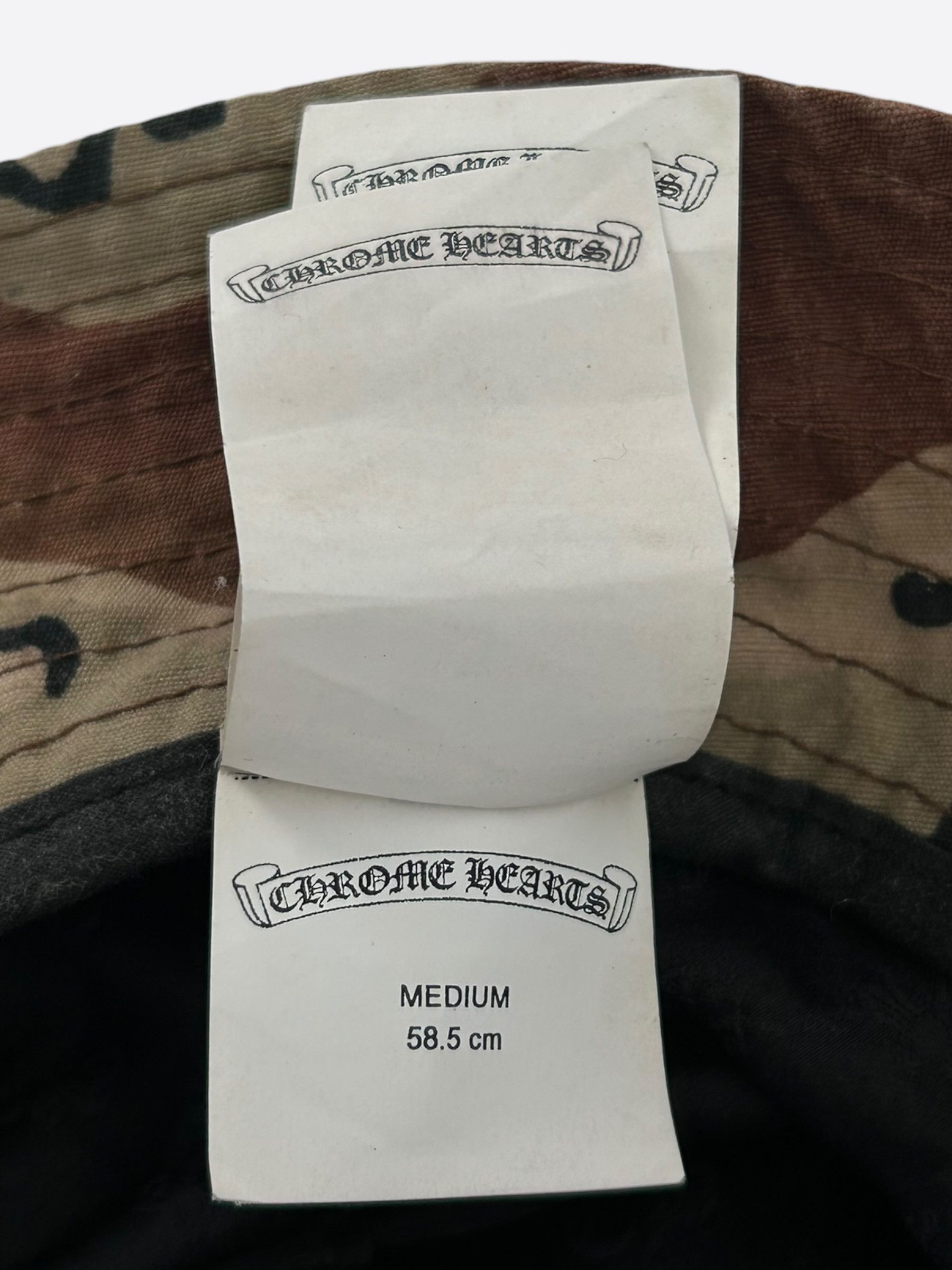 Chrome Hearts Chrome Hearts Matty Boy Camouflage Sex Records Bucket Hat Size ONE SIZE - 7 Thumbnail