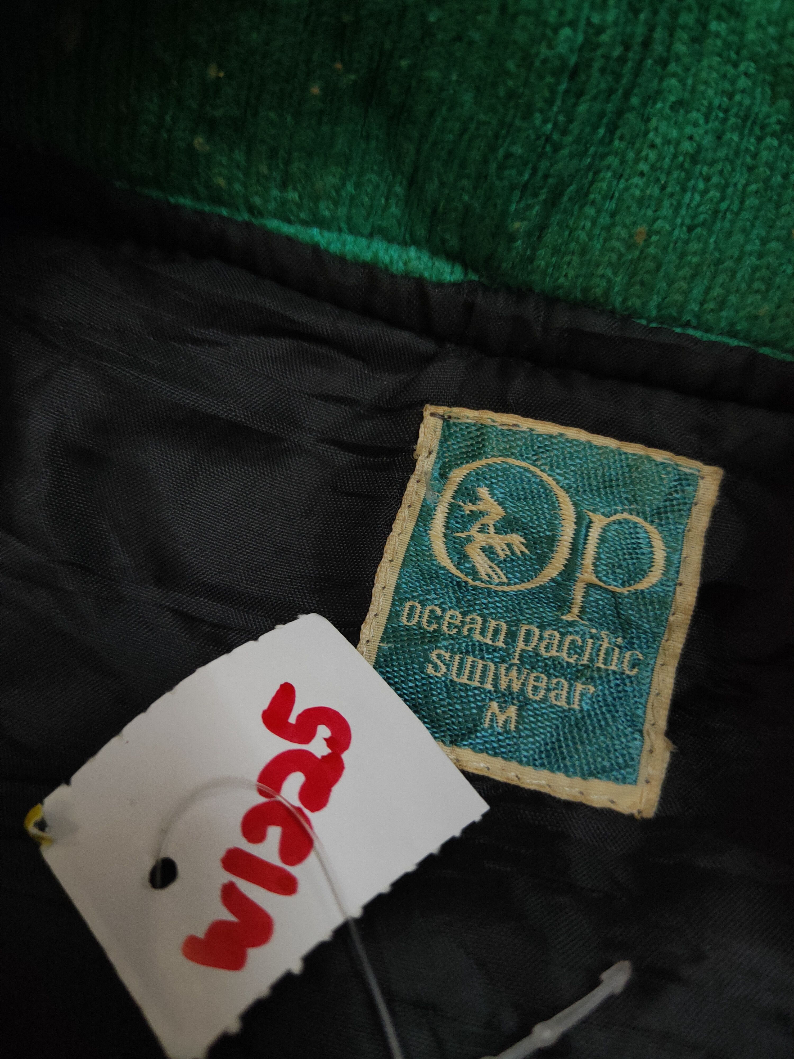 Ocean Pacific DL Ocean Pacific Black japan Varsity Jacket #W1225 Size US M / EU 48-50 / 2 - 12 Thumbnail