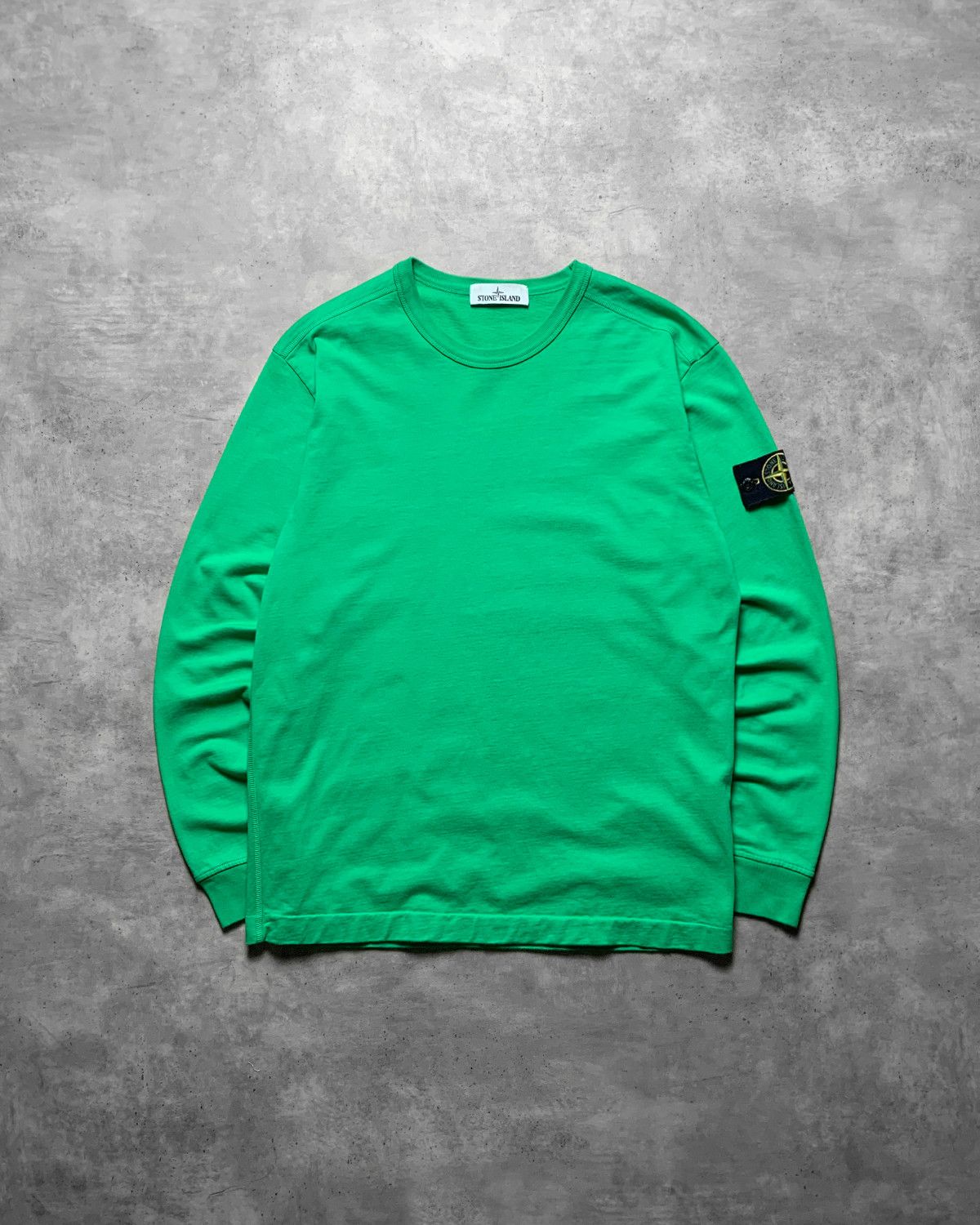 Stone Island Stone Island Lime Green Crewneck - M Size US M / EU 48-50 / 2 - 1 Thumbnail