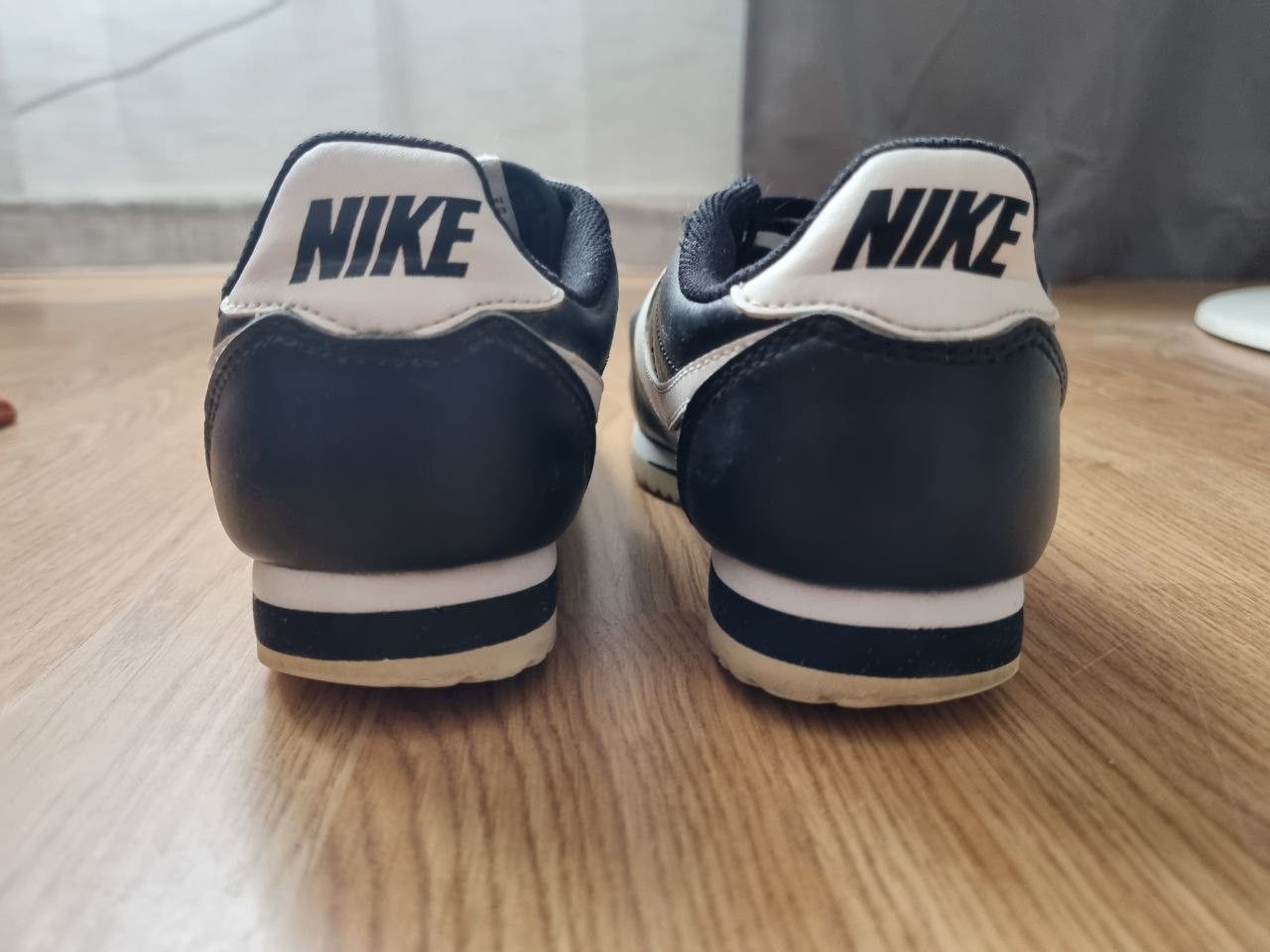 Nike Nike Classic Cortez Black White Size US 6 / IT 36 - 4 Thumbnail