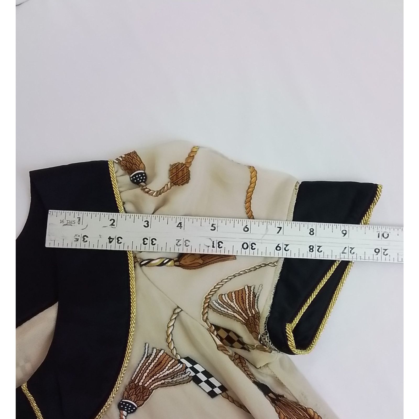Other Voom by Joy Han Silk Dress Women's S Brown Graphic Print Size S / US 4 / IT 40 - 11 Thumbnail