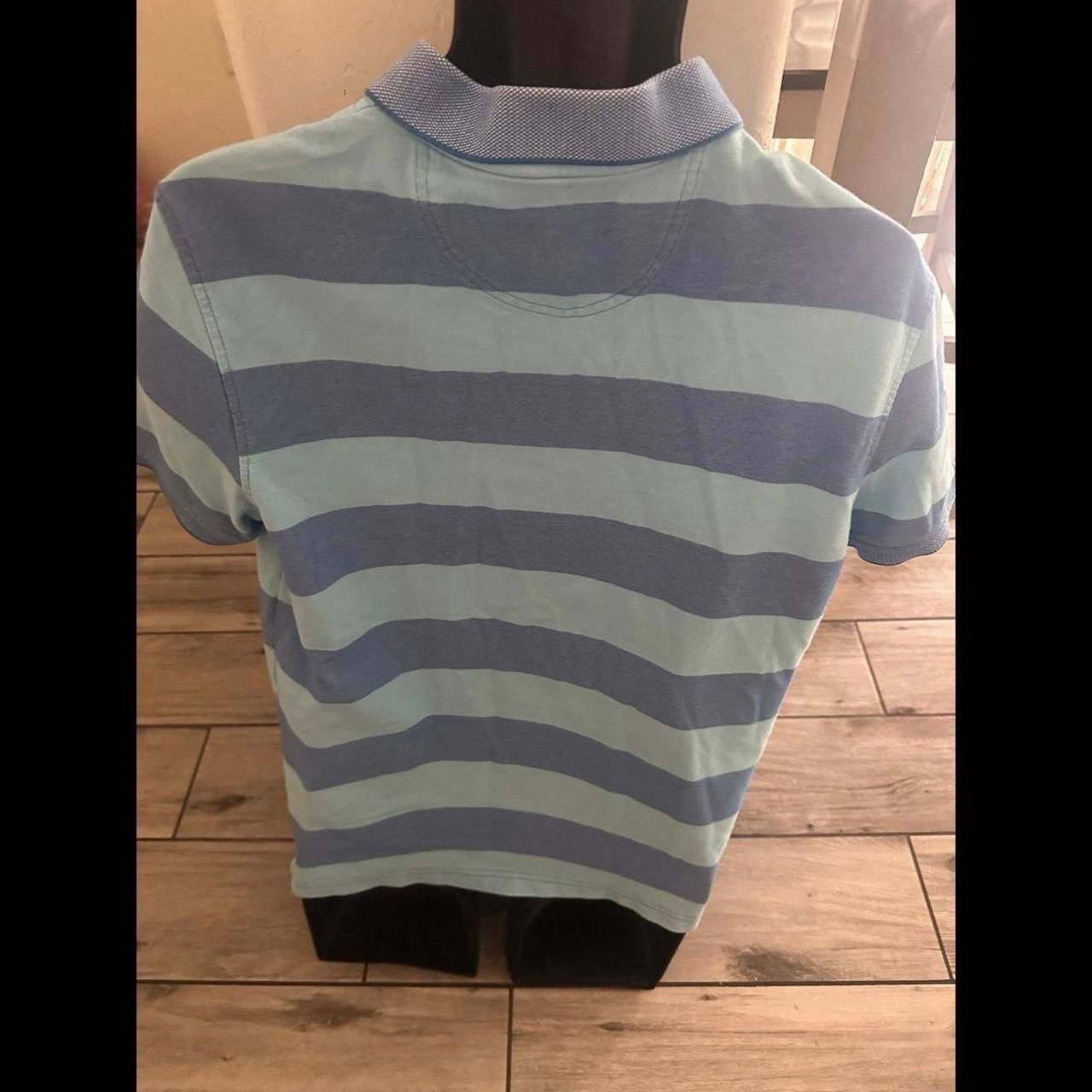 Izod Mens Used Izod Blue Striped Size US L / EU 52-54 / 3 - 4 Thumbnail