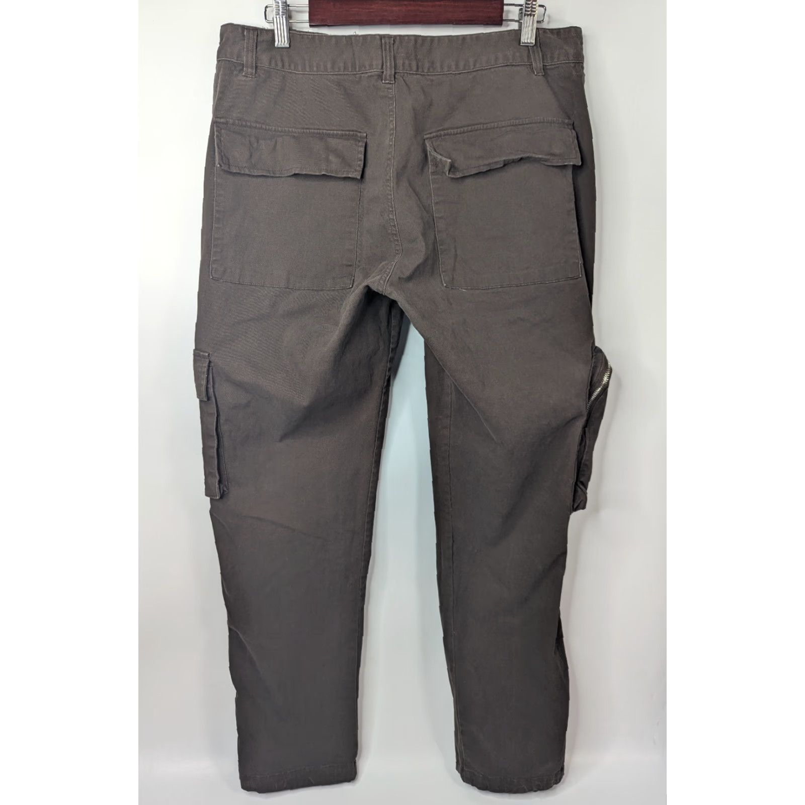 Vintage EPTM Cargo Pants Mens XL Brown Zipper Pockets Cargo Pocket Straight Relaxed Streetwear 32in Inseam Regular Pants Clothing Size US 36 / EU 52 - 4 Thumbnail