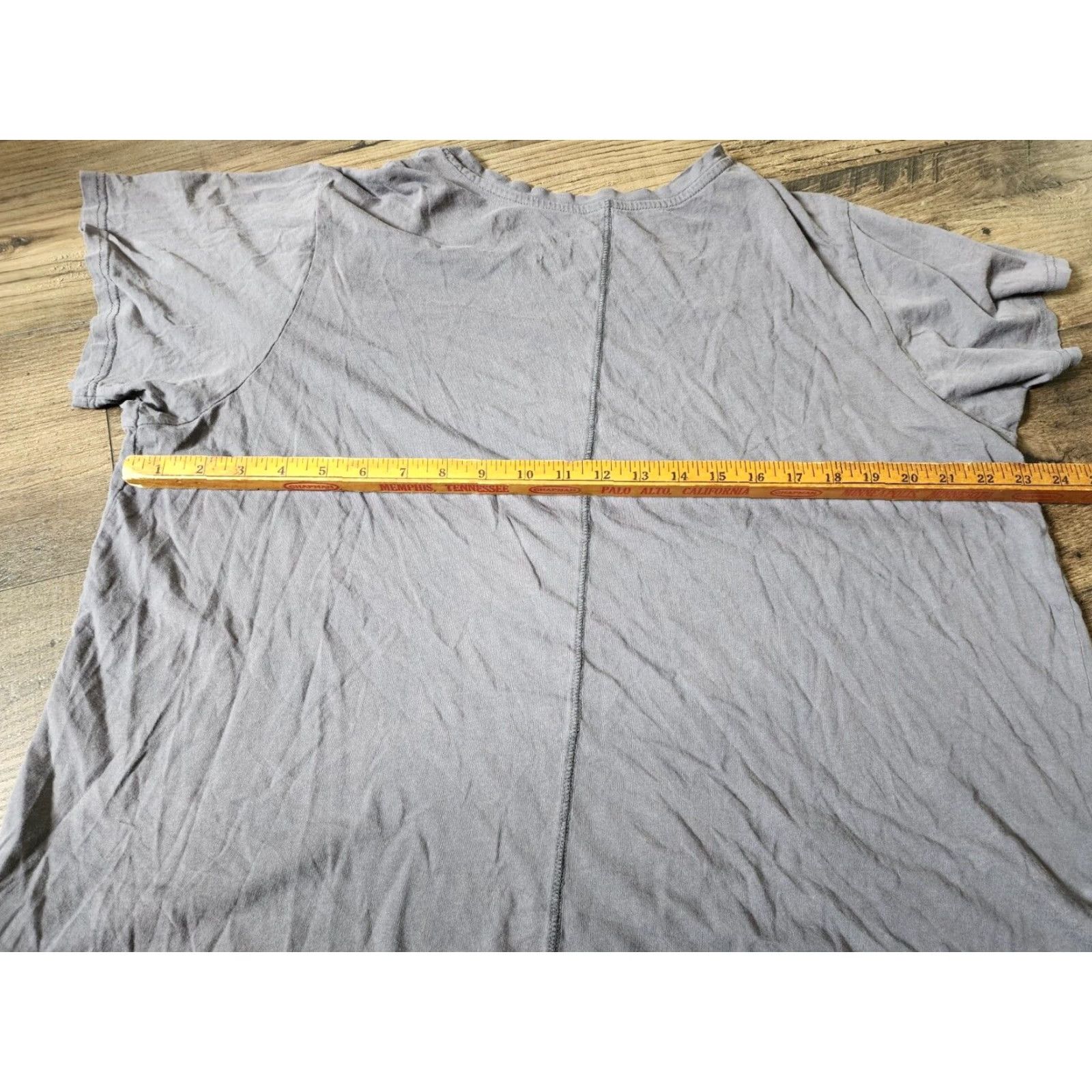 Vintage Pink Floyd Women's 2XL Gray Distressed Swing Top T-Shirt - Casual Rock Tee Size XXL / US 16-18 / IT 52-54 - 3 Thumbnail