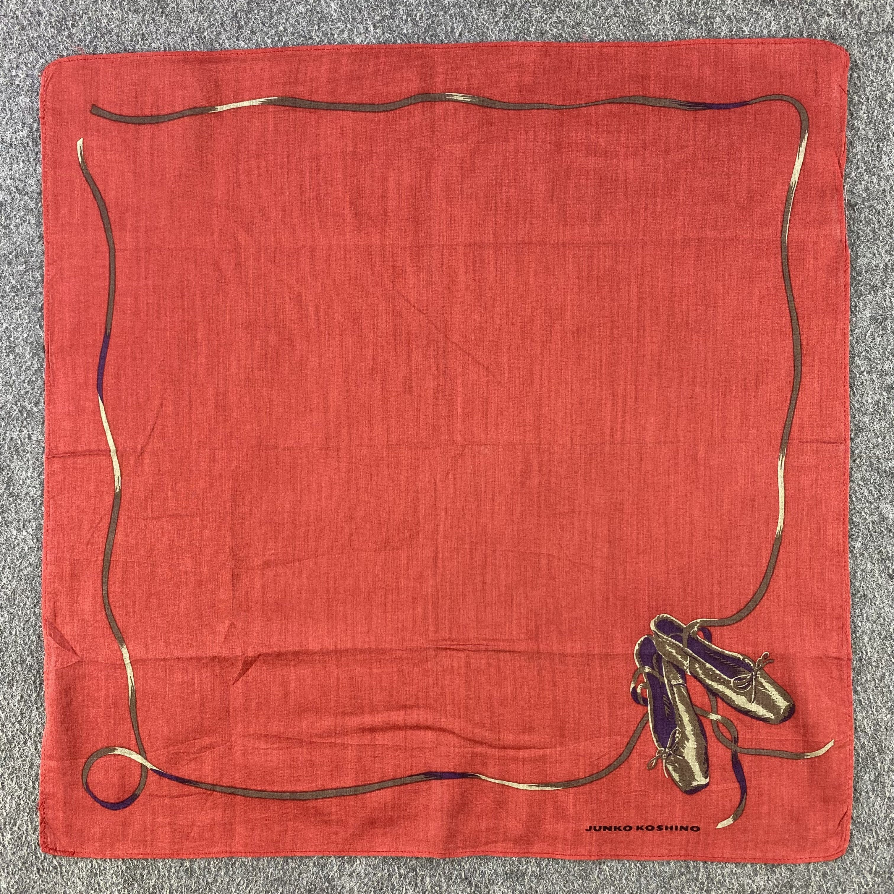 Hiroko Koshino Homme Hiroko Koshino Handkerchief/Neckerchief/Bandana HC572 Size ONE SIZE - 1 Thumbnail