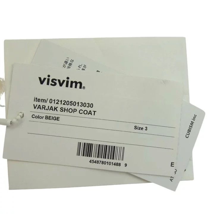 Visvim VISVIM VARJAK SHOP COAT BEIGE jacket Size US L / EU 52-54 / 3 - 3 Thumbnail