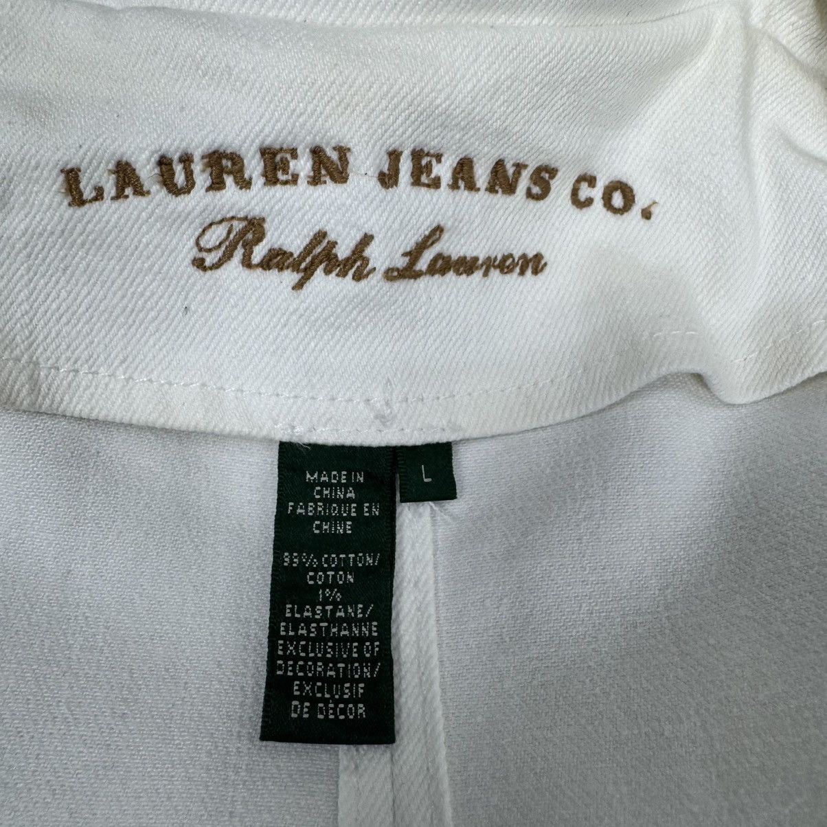 Ralph Lauren ☀️RALPH LAUREN DENIM MILITARY JACKET Size L / US 10 / IT 46 - 10 Thumbnail