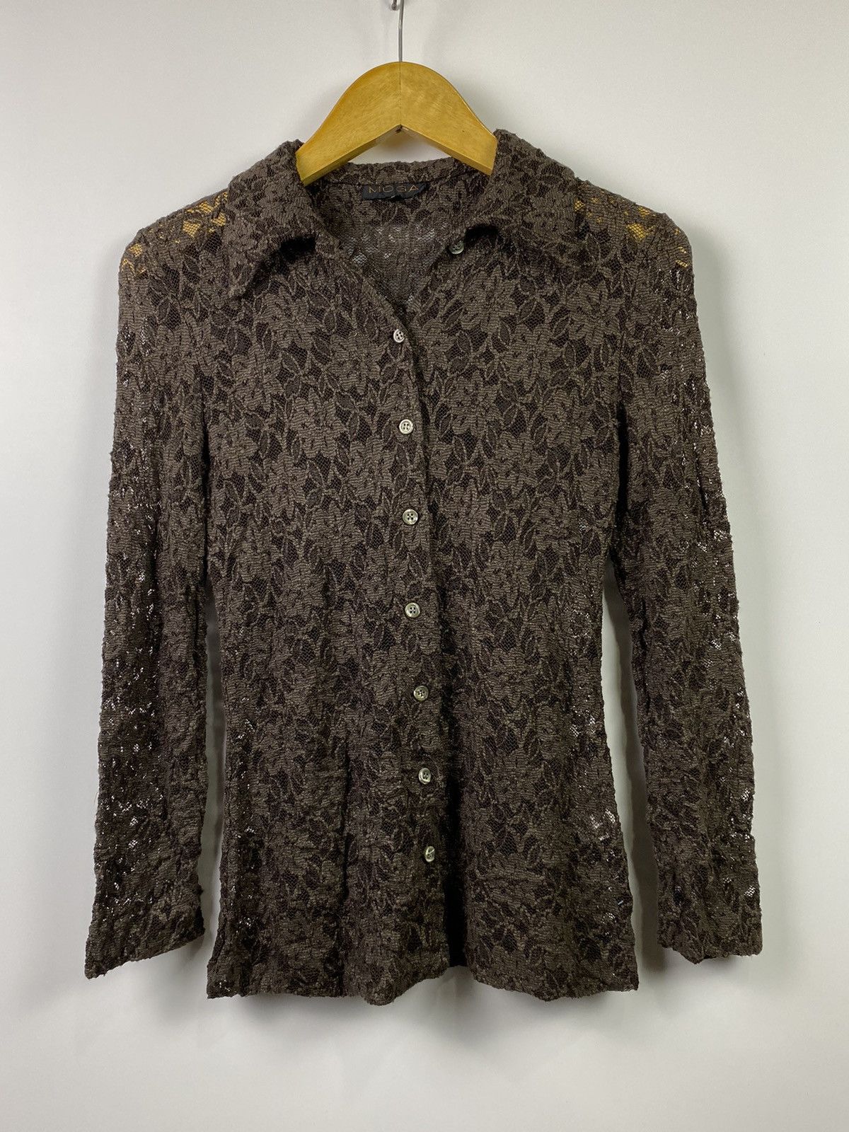 Hysteric Glamour × If Six Was Nine × Japanese Brand moga lace shirt open knit gothic style Size S / US 4 / IT 40 - 1 Thumbnail