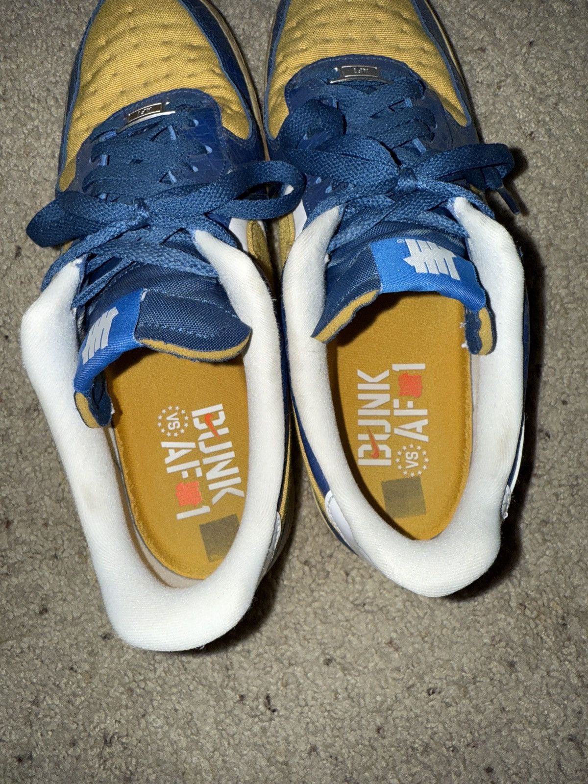 Nike × Undefeated Nike x Undefeated Air Force 1 Size US 11 / EU 44 - 3 Thumbnail