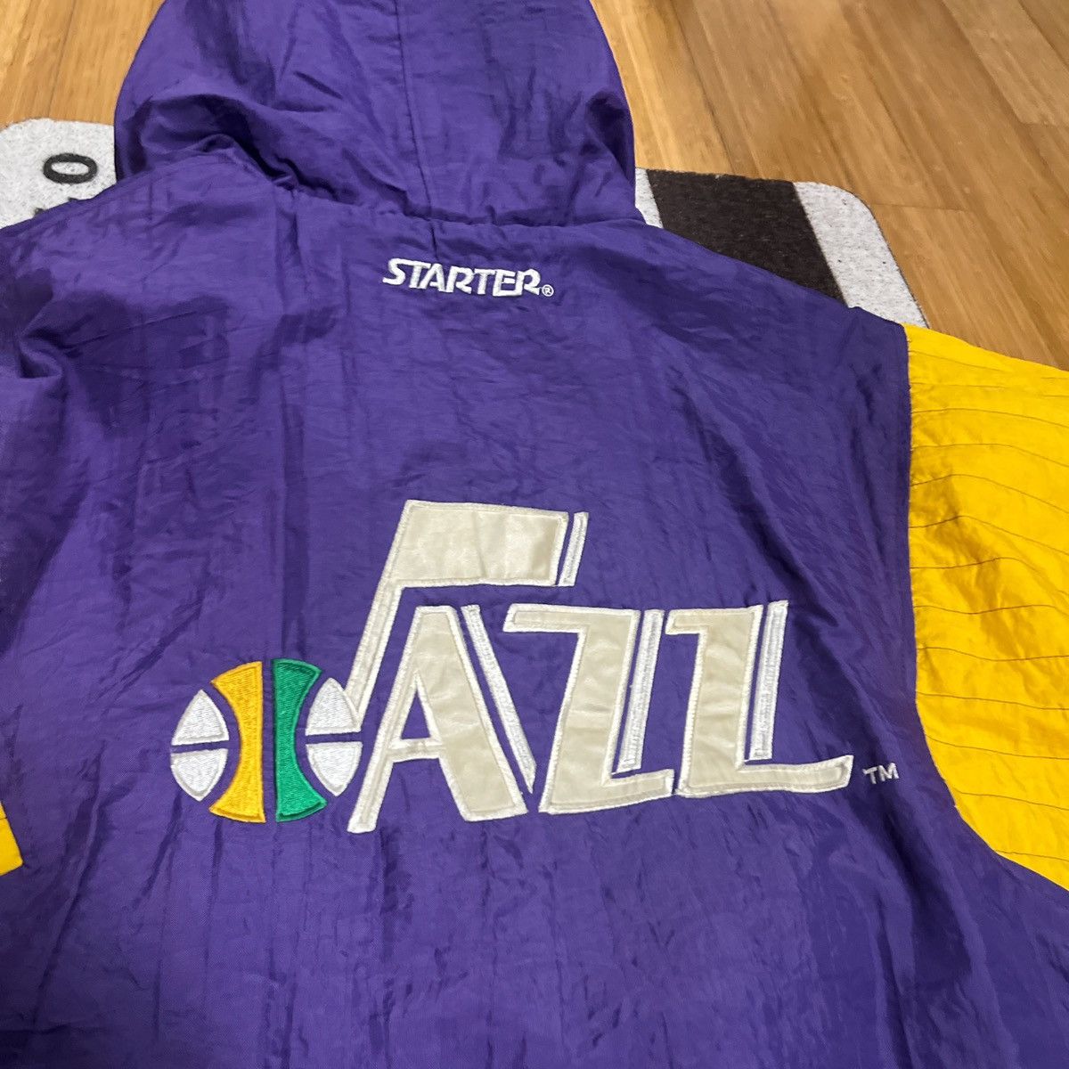 Starter Retro Utah Jazz Starter Jacket Size US L / EU 52-54 / 3 - 6 Thumbnail