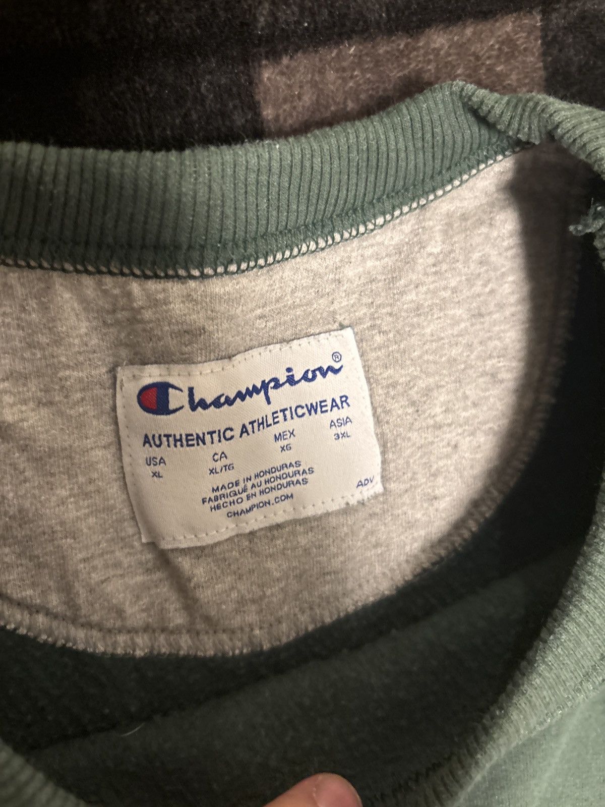 Champion Champion crew neck sweatshirt Size US XL / EU 56 / 4 - 4 Thumbnail