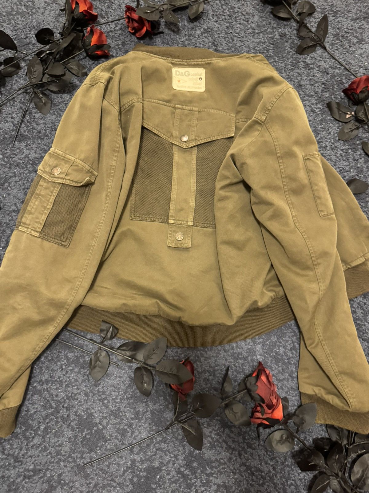 Dolce & Gabbana SS2003 Dolce & Gabbana Combat Military Multi Pockets Jacket Size US XL / EU 56 / 4 - 13 Thumbnail