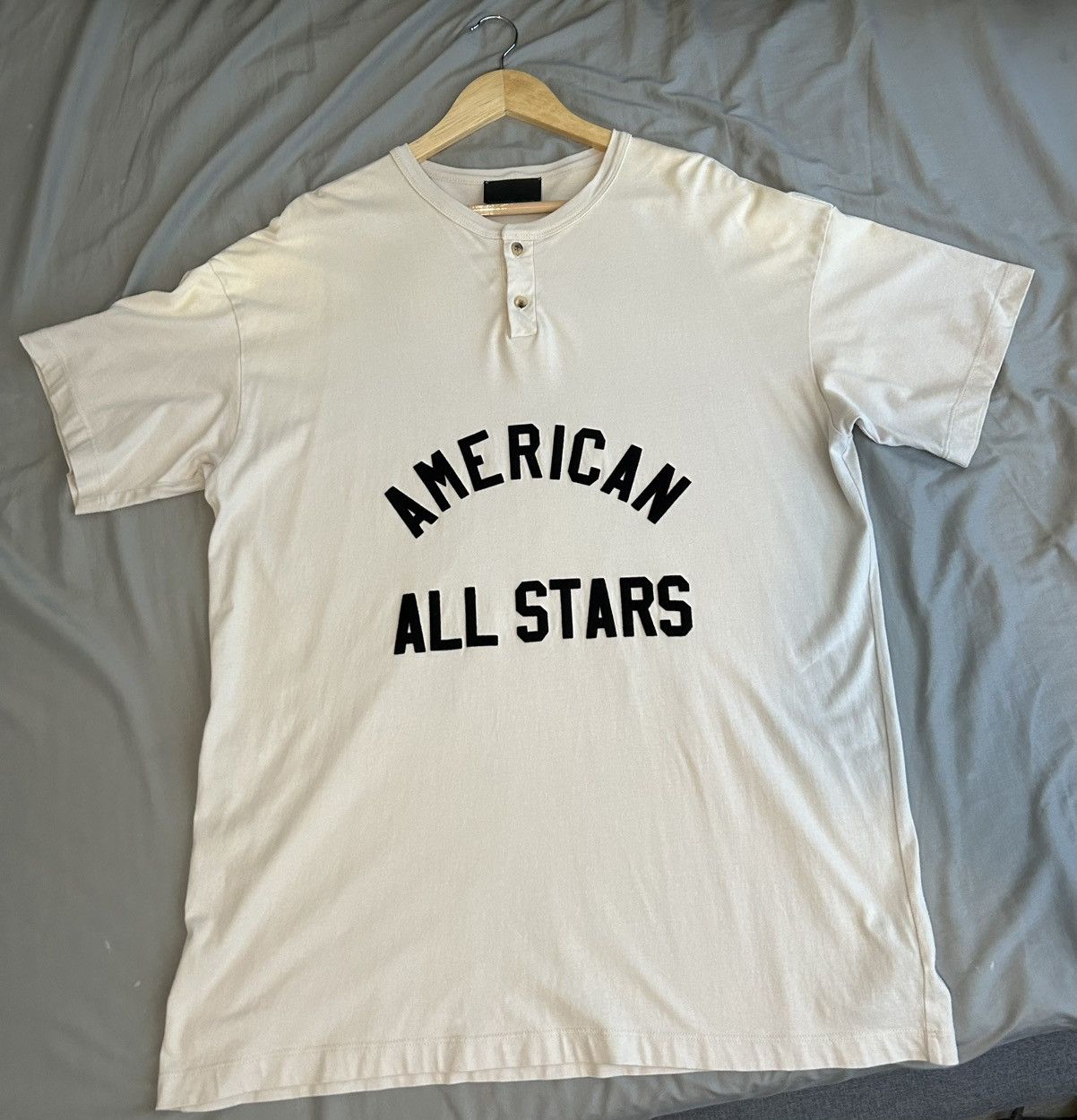Fear of God Fear of God Seventh Collection All Star Henley Tee Size US M / EU 48-50 / 2 - 2 Thumbnail