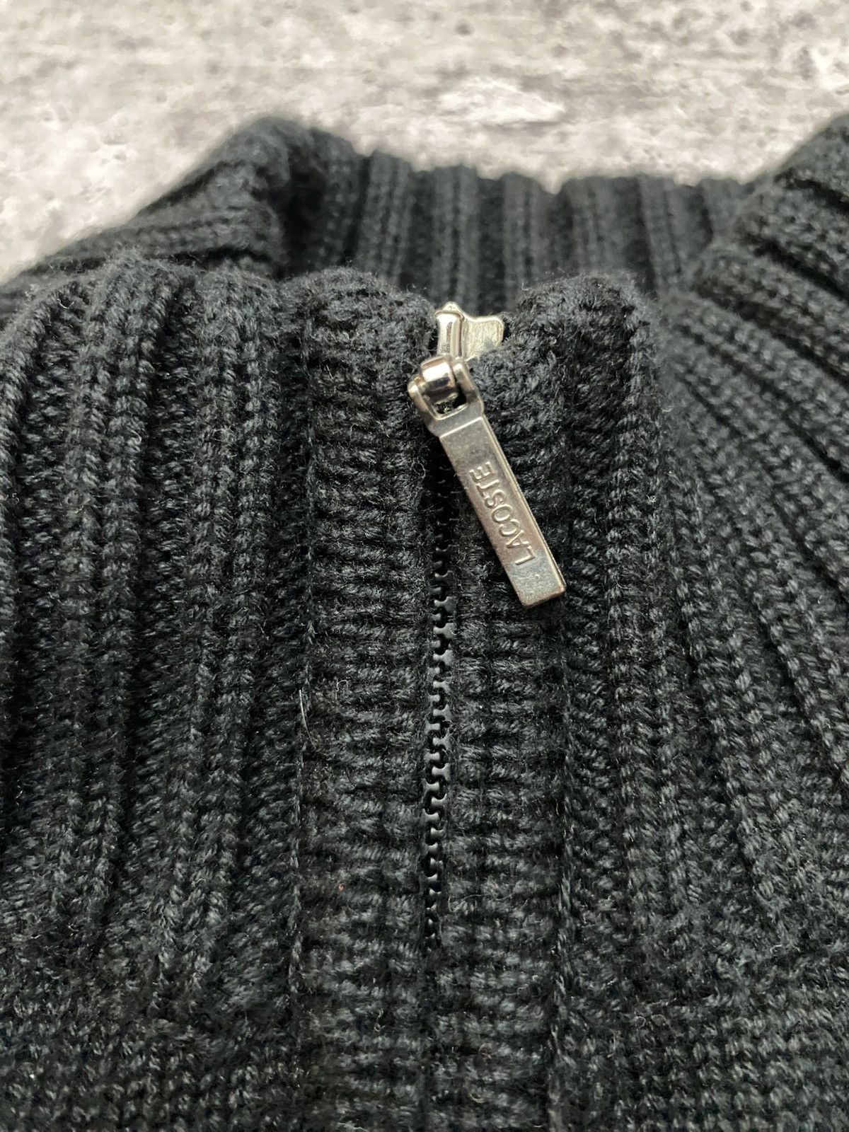 Lacoste × Vintage Lacoste Vintage Zip Sweater Size US M / EU 48-50 / 2 - 7 Thumbnail