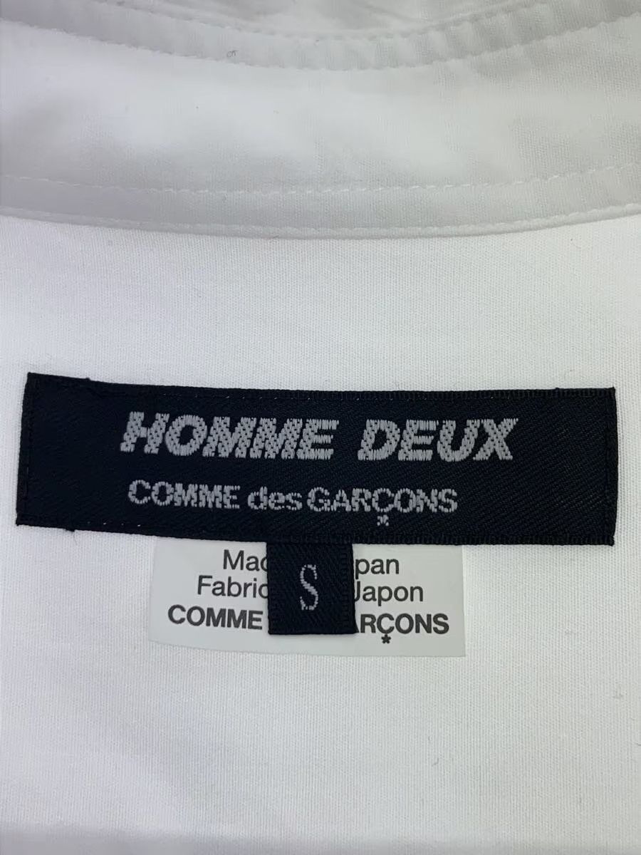 Comme des Garcons × Comme des Garcons Homme Deux Reconstructed Patchwork Stripe Button Shirt Size US S / EU 44-46 / 1 - 4 Thumbnail