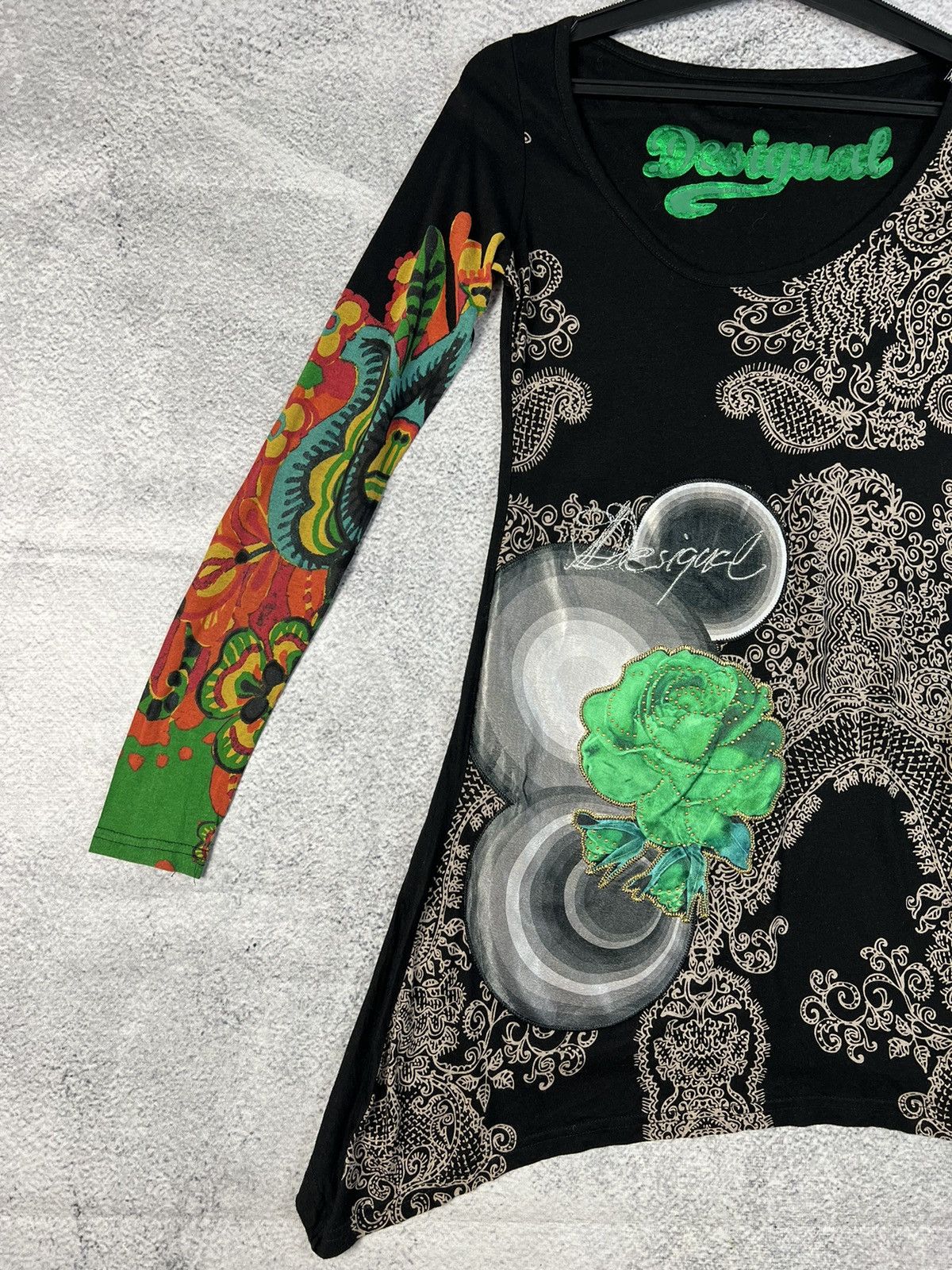 Designer × Desigual Desigual multicolour mini dress Size XS / US 0-2 / IT 36-38 - 4 Thumbnail